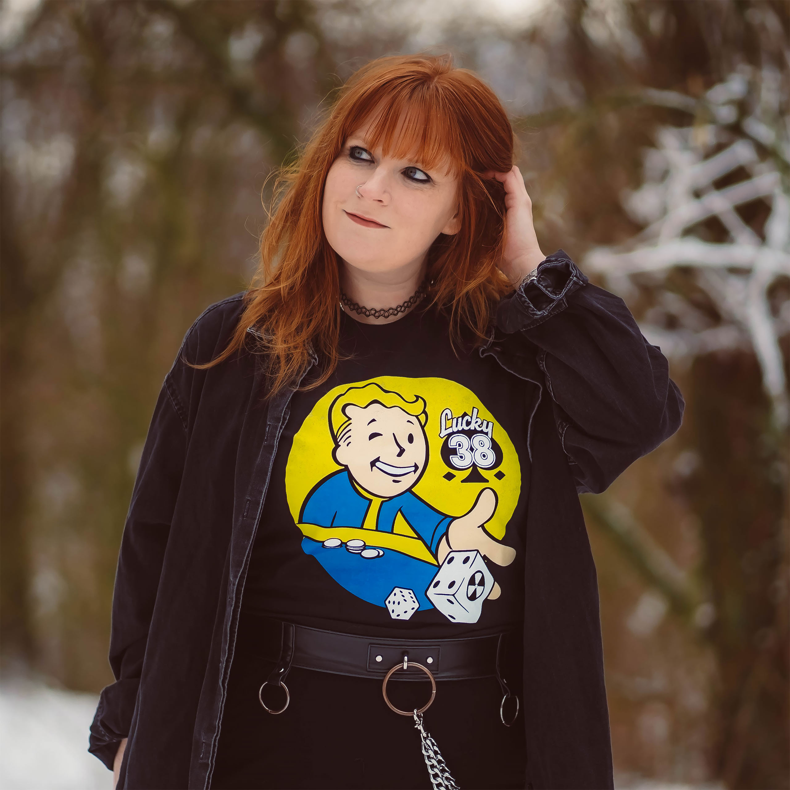 Fallout - Camiseta Lucky 38 Dice