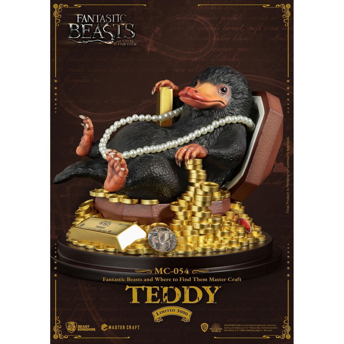 Fantastic Beasts Master Craft Beeld Teddy 21 cm