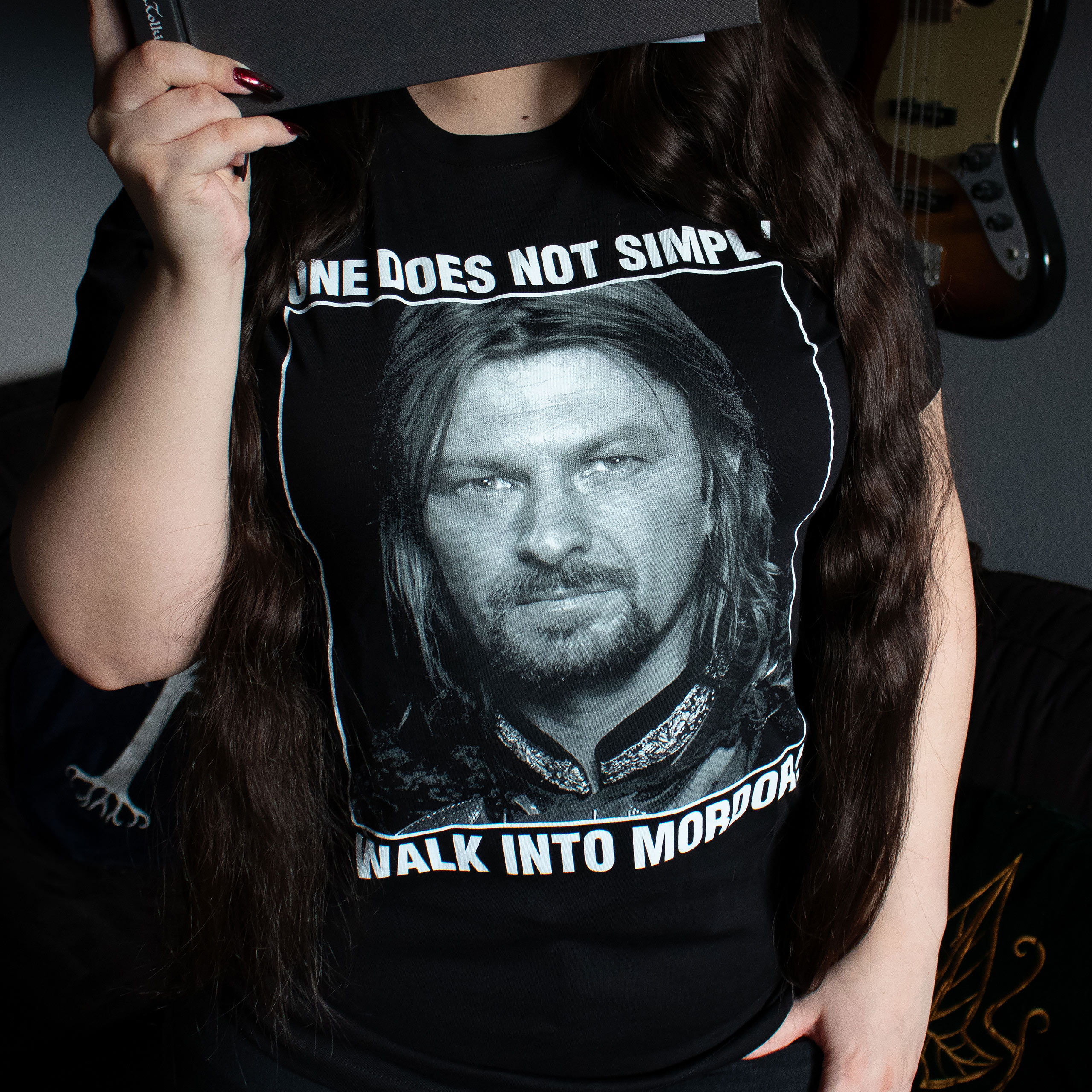 Boromir Men loopt niet zomaar Mordor binnen T-shirt - Lord of the Rings