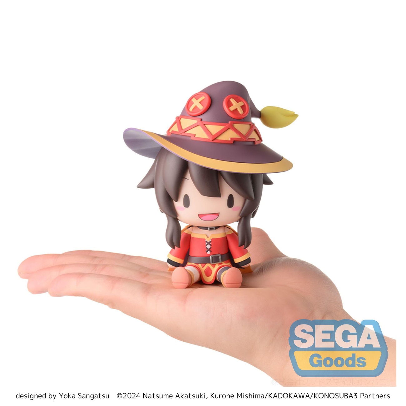 Konosuba: God's Blessing on This Wonderful World! 3 Fuwa Petit Chibi Figure Megumin 10 cm
