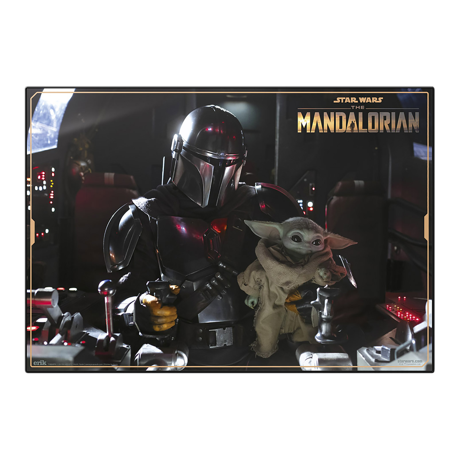 The Mandalorian & Grogu Schreibtischunterlage - Star Wars