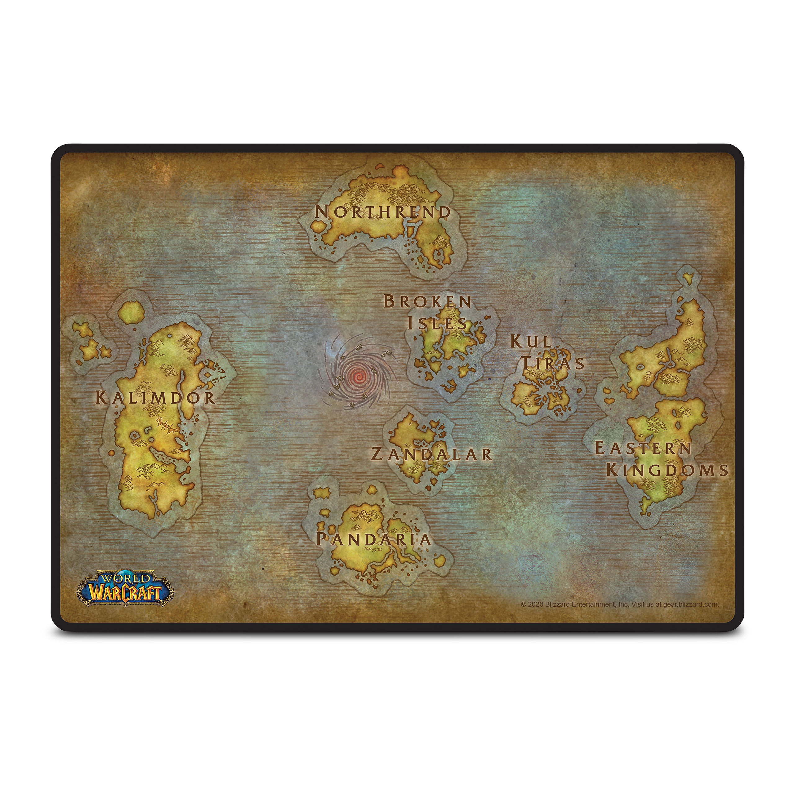 World of Warcraft - Tapis de souris Carte