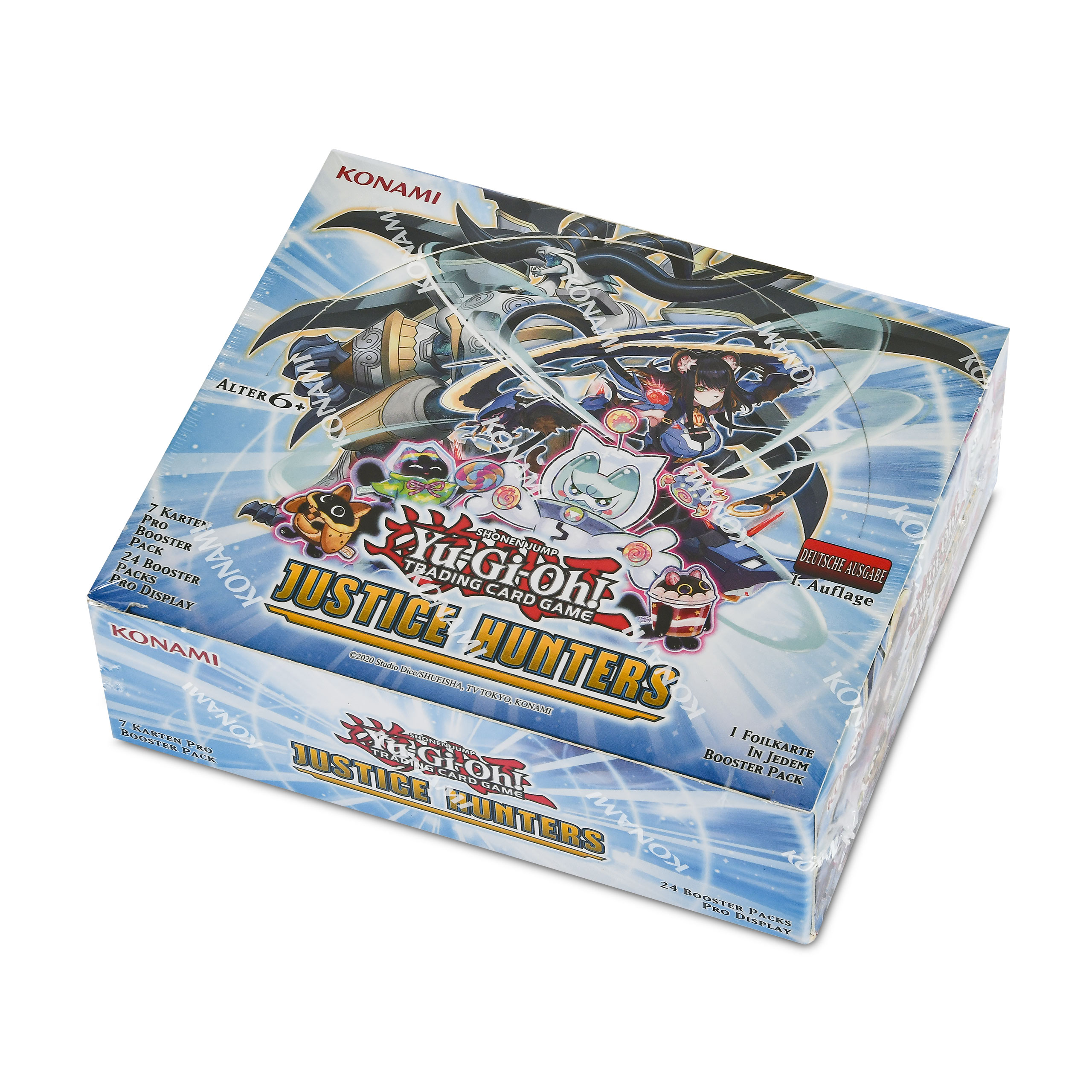 Yu-Gi-Oh! - Justice Hunters Sammelkarten Booster Display deutsche Version