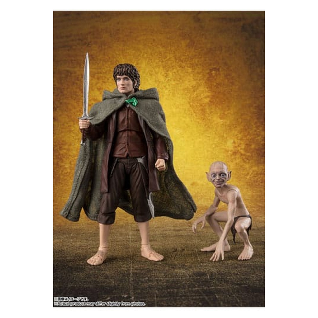 Der Herr der Ringe - Frodo Beutlin & Gollum S.H. Figuarts Actionfiguren Set