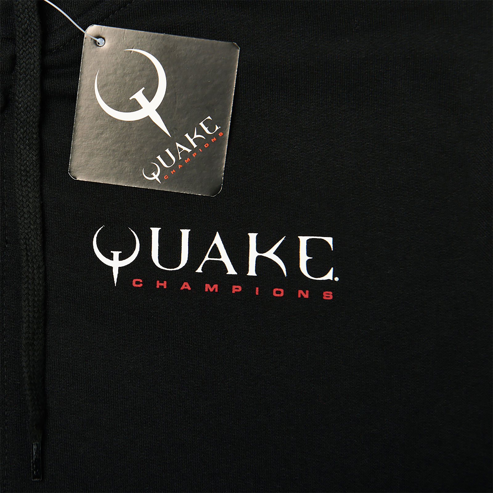 Quake - Logo Jas zwart