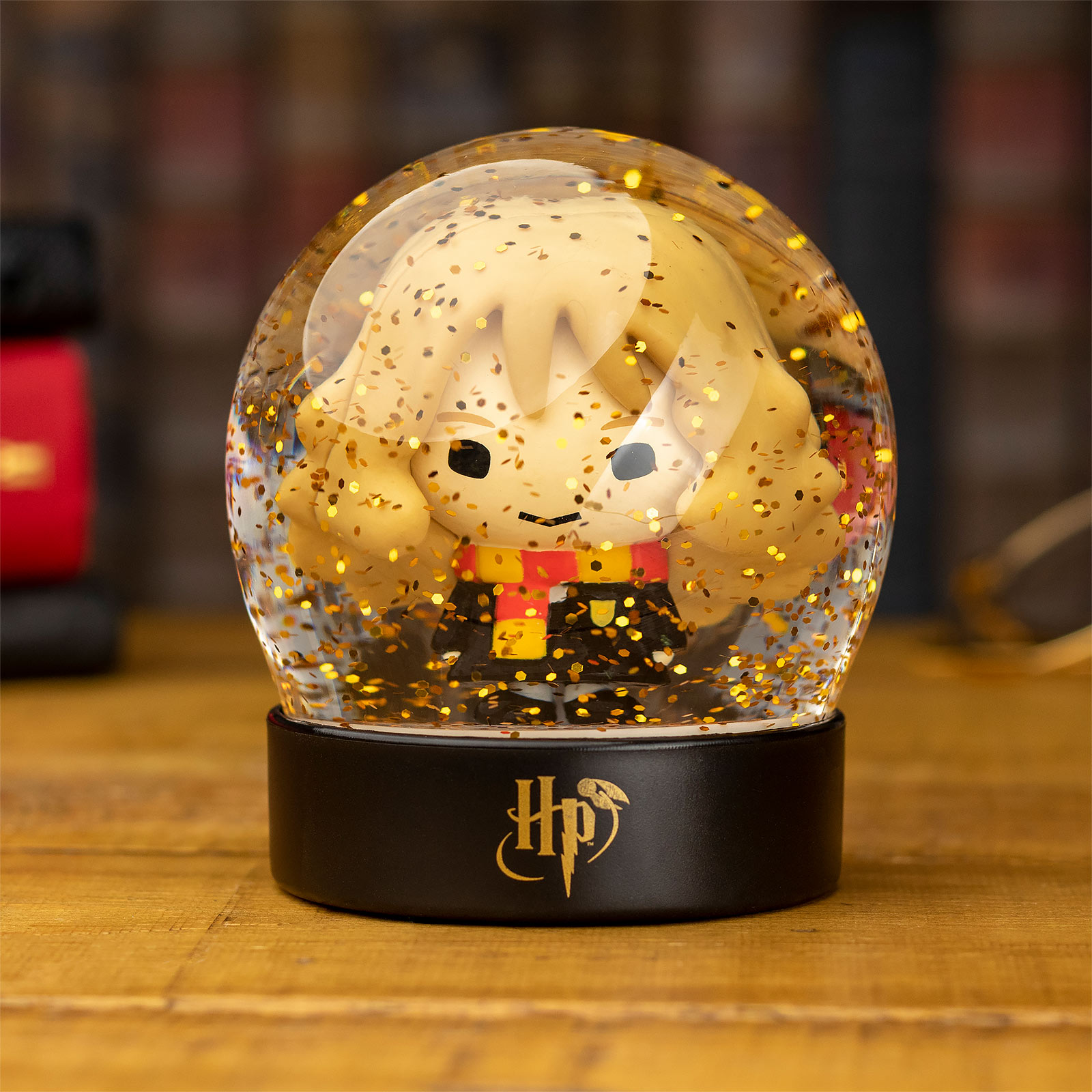 Harry Potter - Hermelien Chibi Sneeuwbol met Glitter