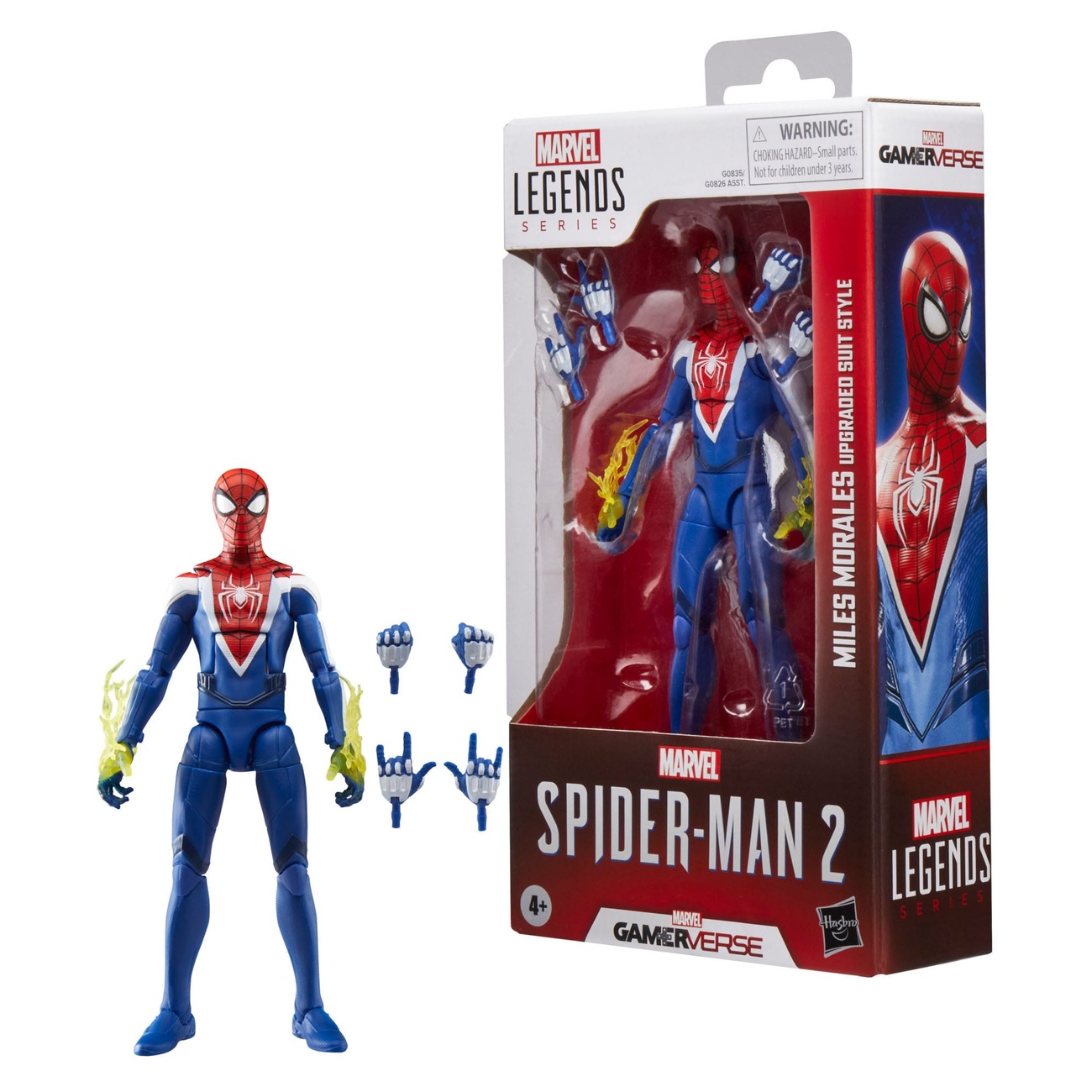 Spider-Man 2 Marvel Legends Gamerverse Actionfigur Miles Morales (Upgraded Suit Style) 15 cm