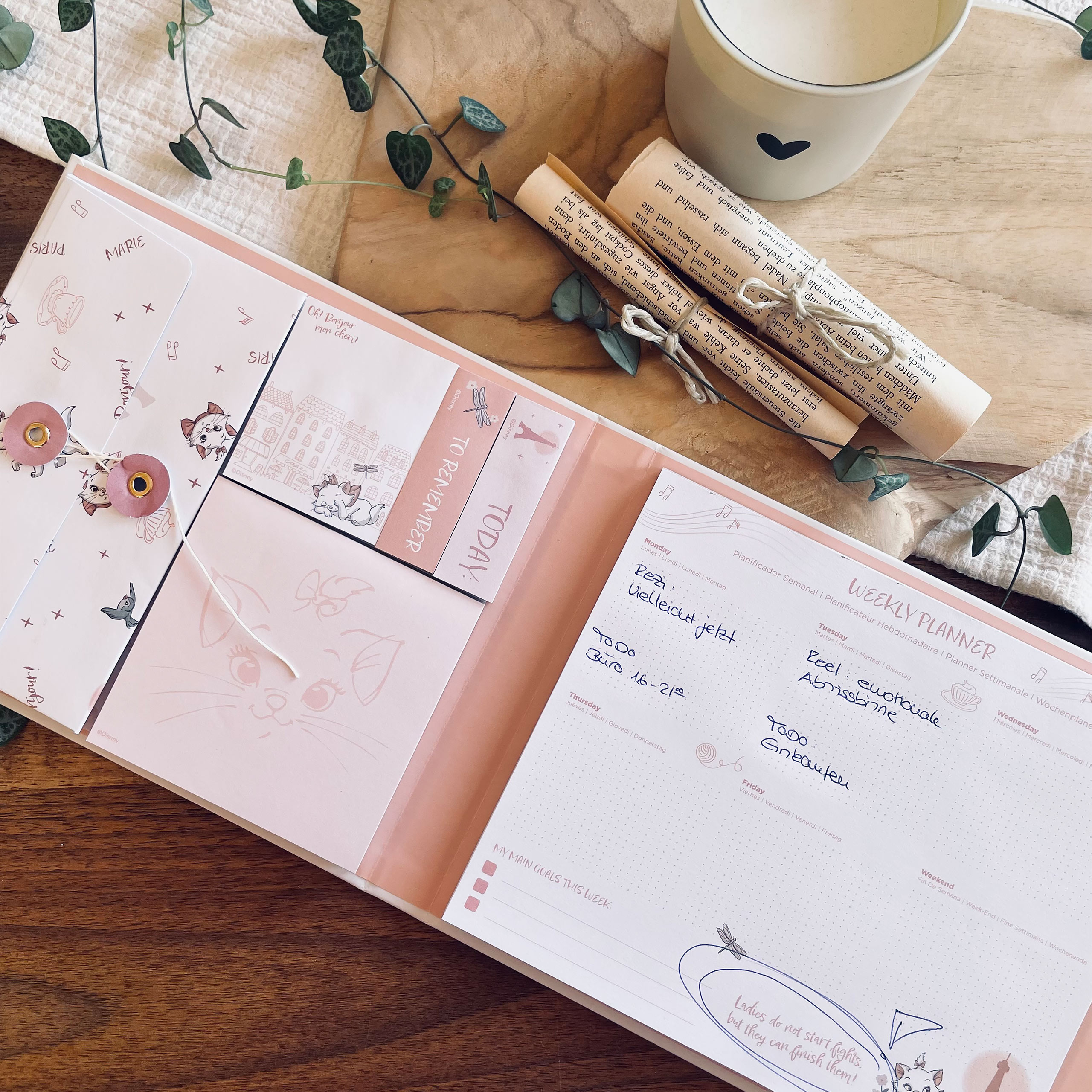 Aristocats - Marie Parisian Dream Wochenplaner Buch