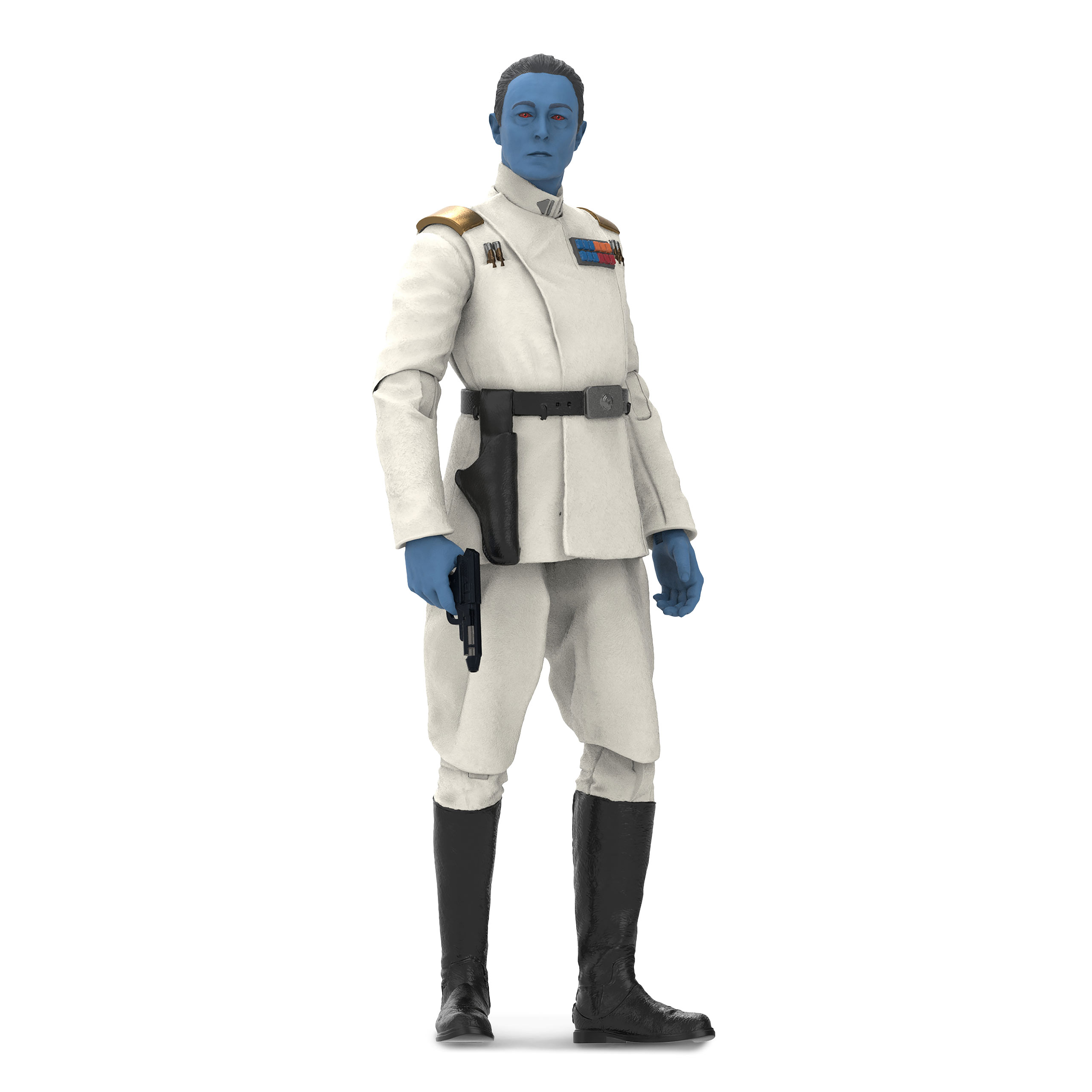 Star Wars Ahsoka - Grand Admiral Thrawn Black Series Figura de Acción