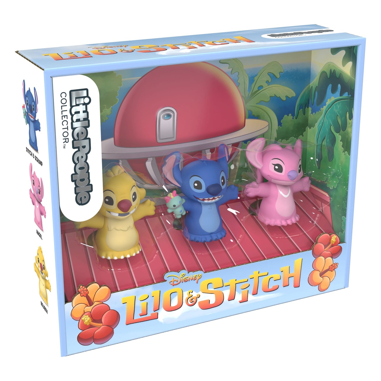 Lilo & Stitch Little People Collector minifiguren 3-pack Stitch & The Cousins 7 cm