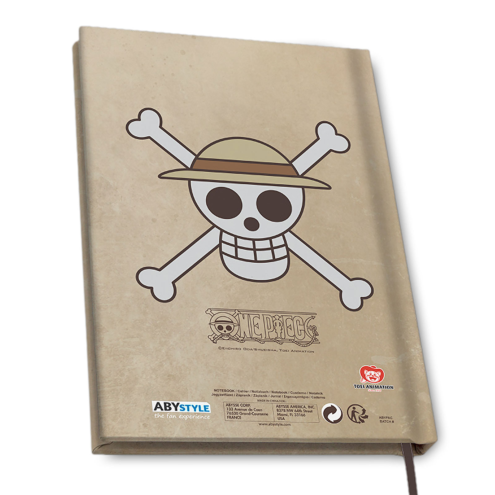 One Piece - Wanted Luffy Carnet A5