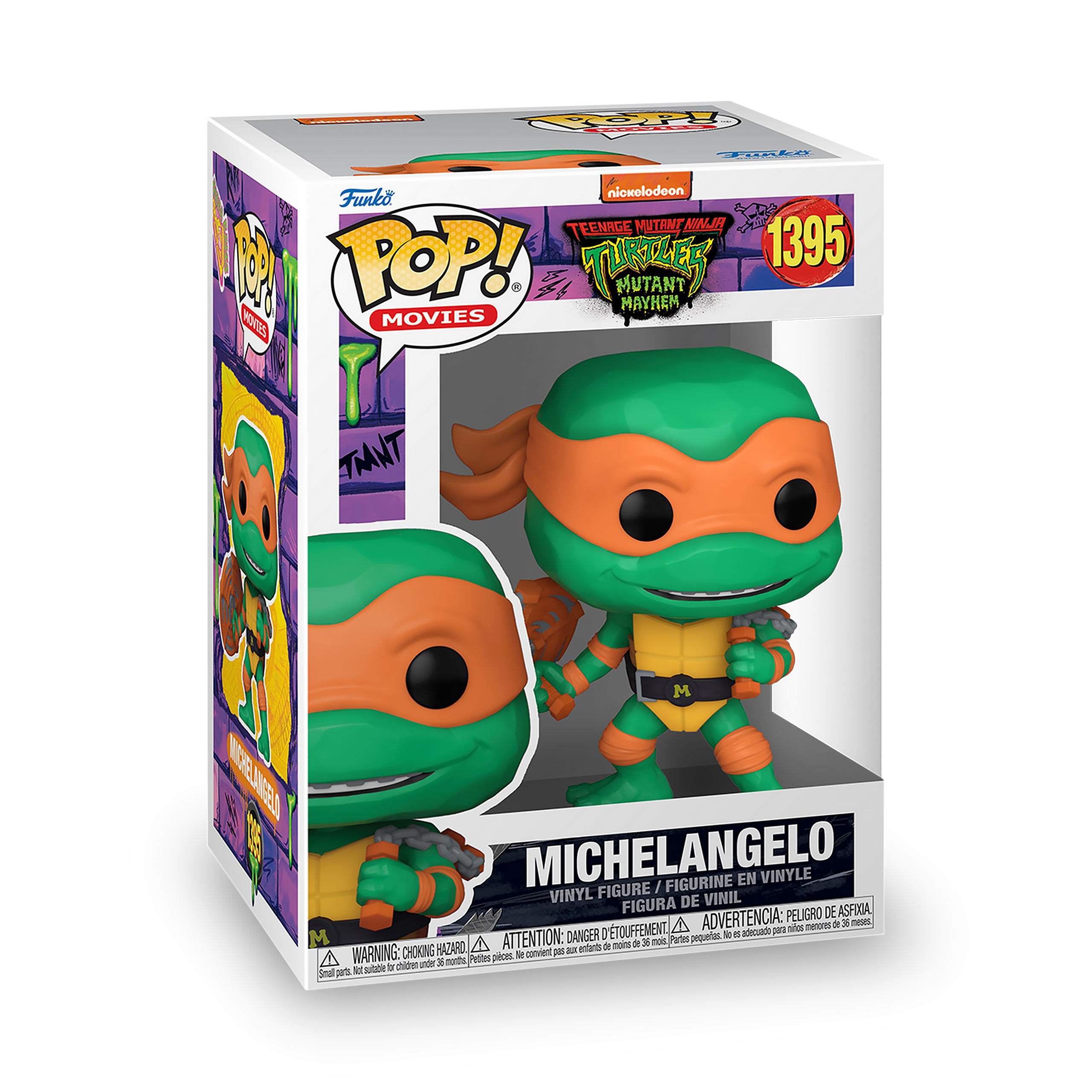 Michelangelo Funko Pop Figur - Teenage Mutant Ninja Turtles: Mutant Mayhem