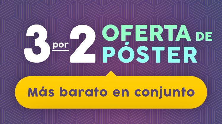 3 por 2: Oferta de póster - Más barato en conjunto