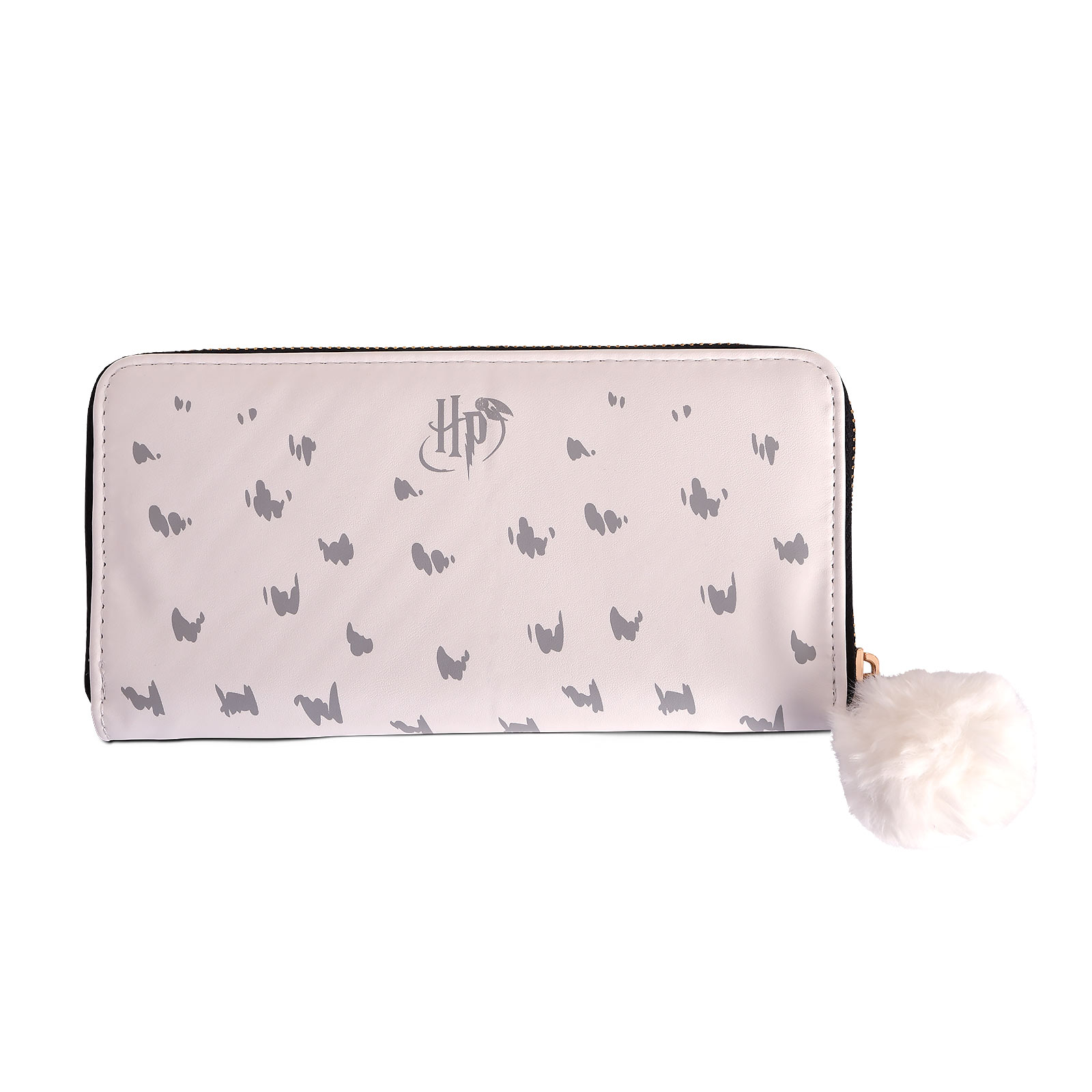 Harry Potter - Hedwig Wallet with Pom Pom Pendant White