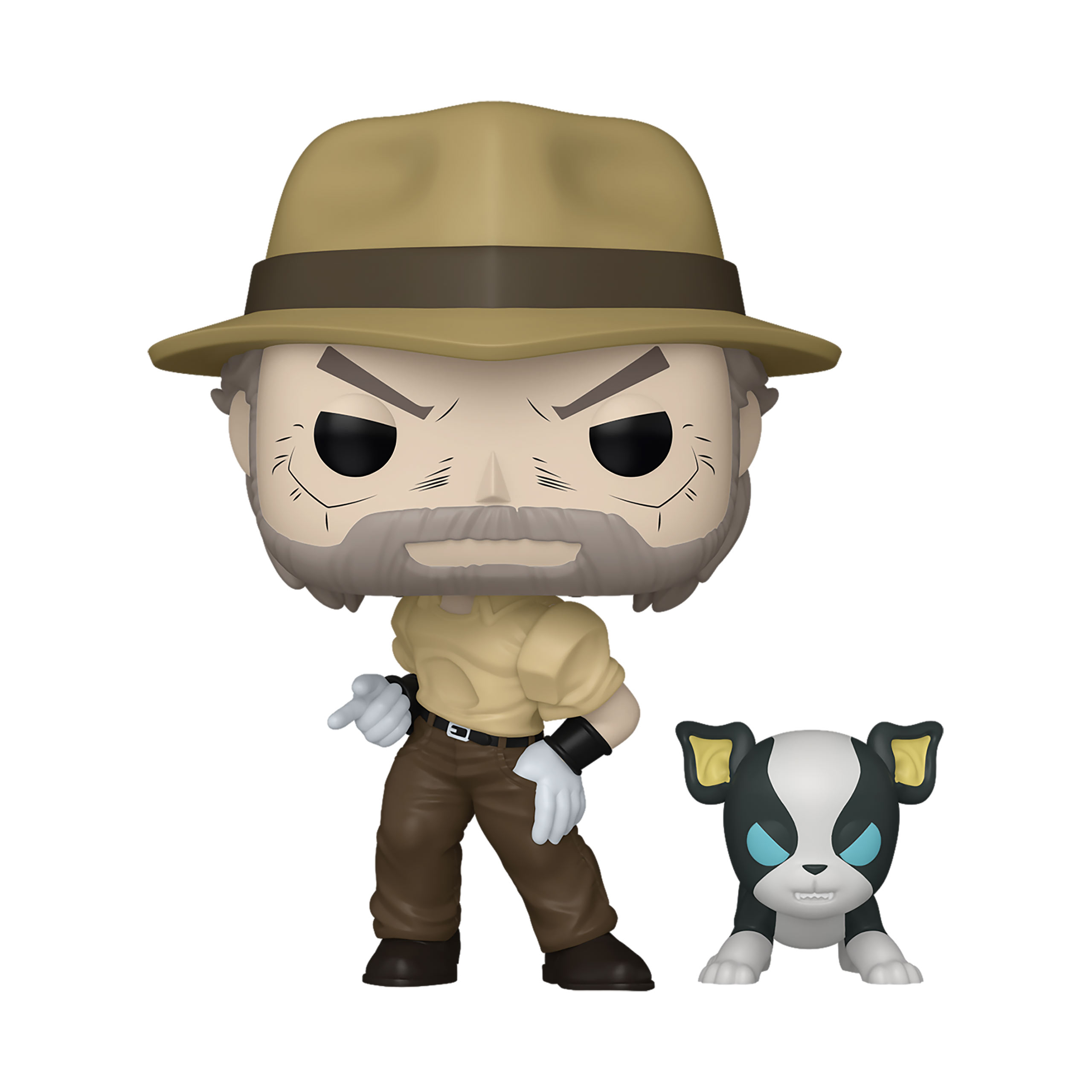 JoJo's Bizarre Adventure - Joseph und Iggy Funko Pop Figur