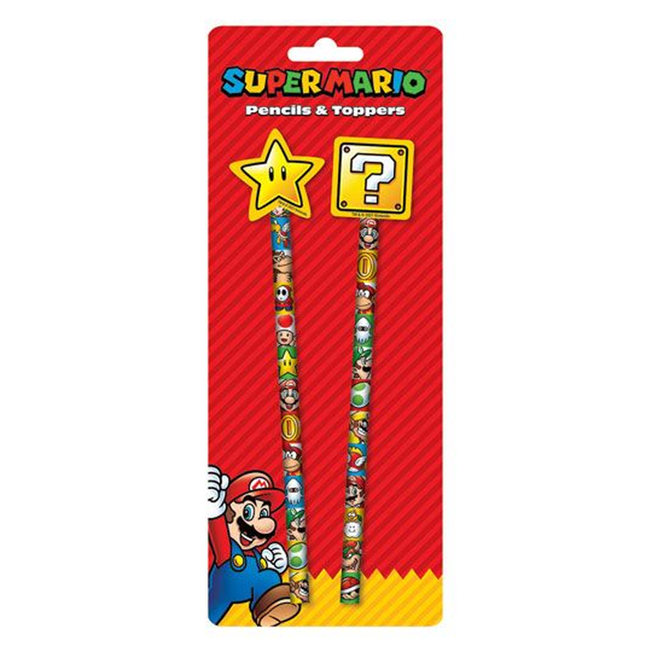 Set de escritura Super Mario 2 piezas