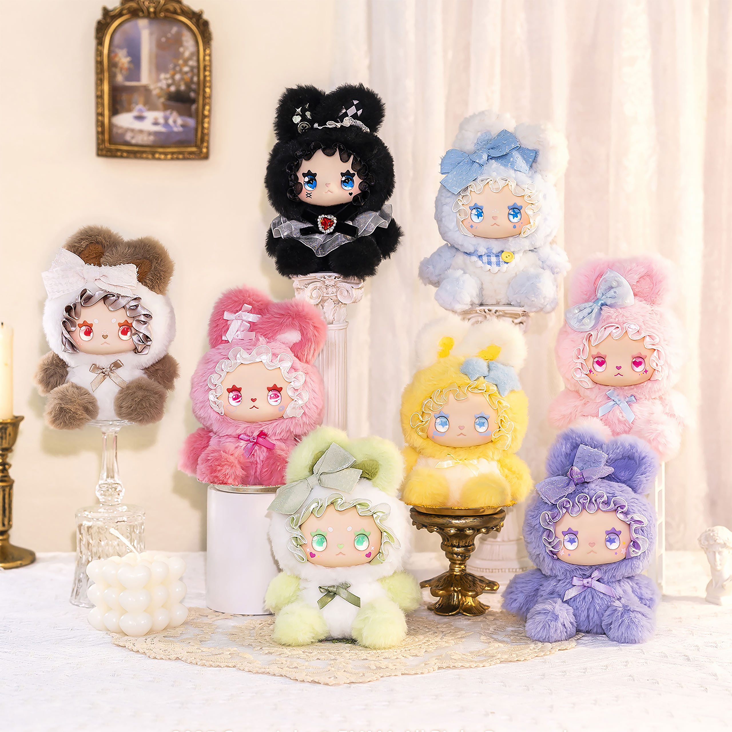 Lovely Emma - Bunny Alliance Mystery Plush Figure Display E1094485