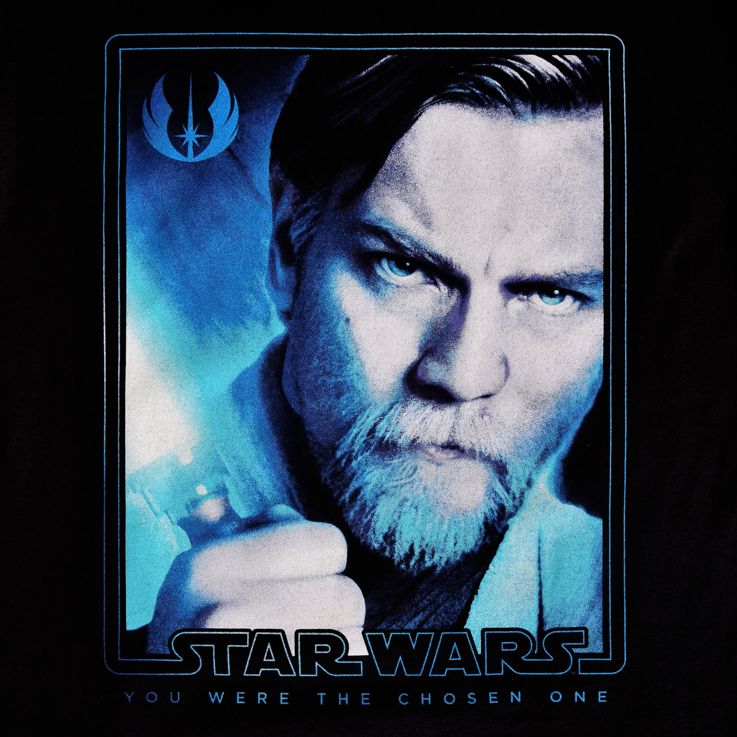 Star Wars - Obi-Wan Kenobi Poster T-Shirt schwarz