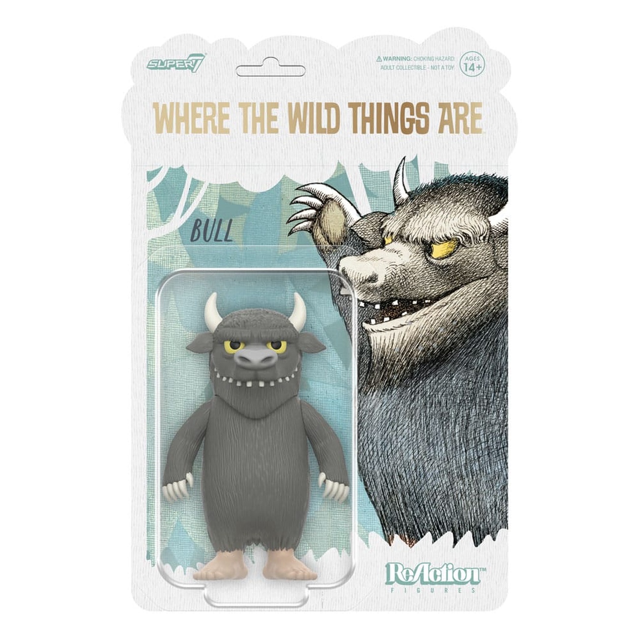 Till vildingarnas land ReAction actionfigur Wave 01 Bull (monster) 10 cm