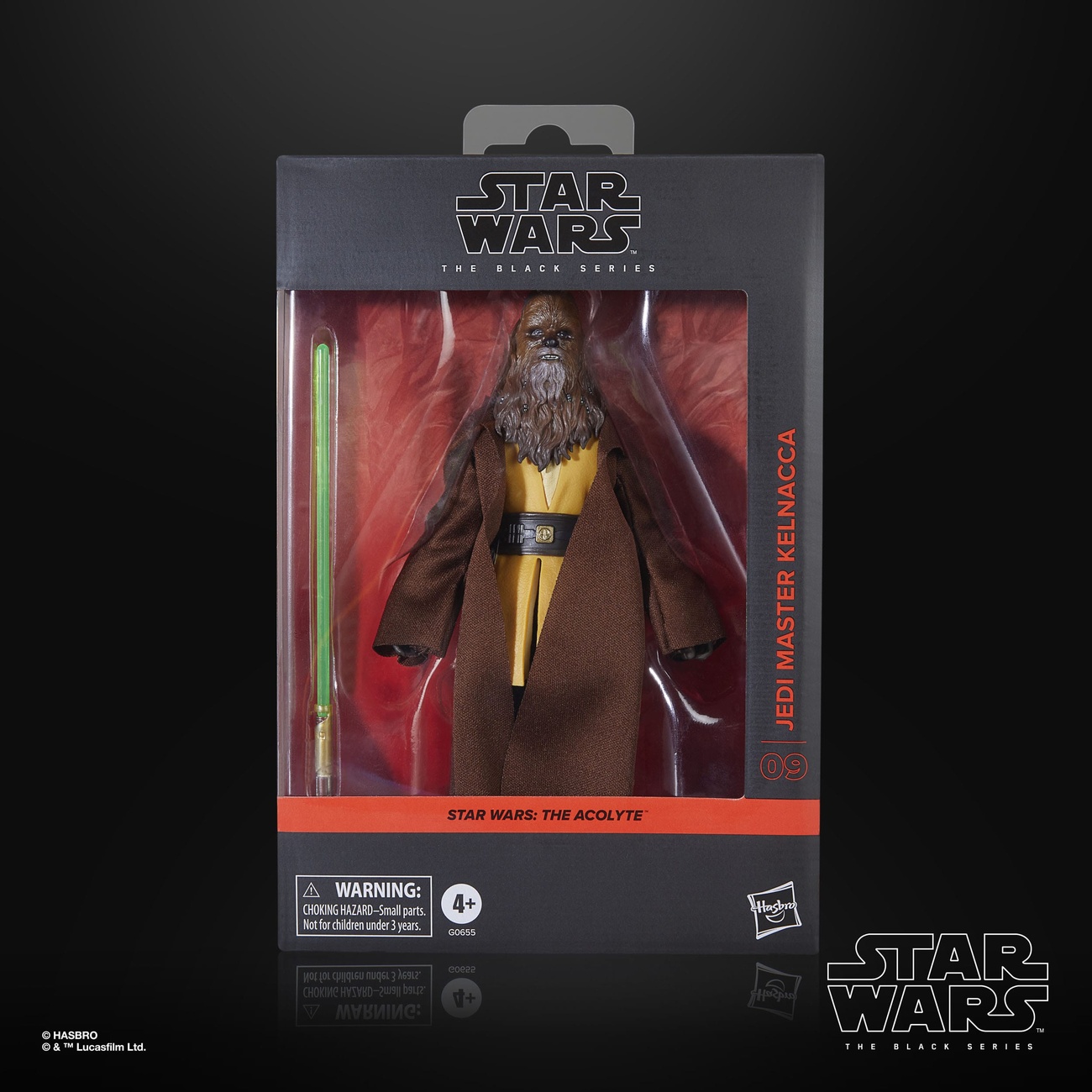Star Wars: The Acolyte Action Figure Black Series Jedi Master Kelnacca 15 cm