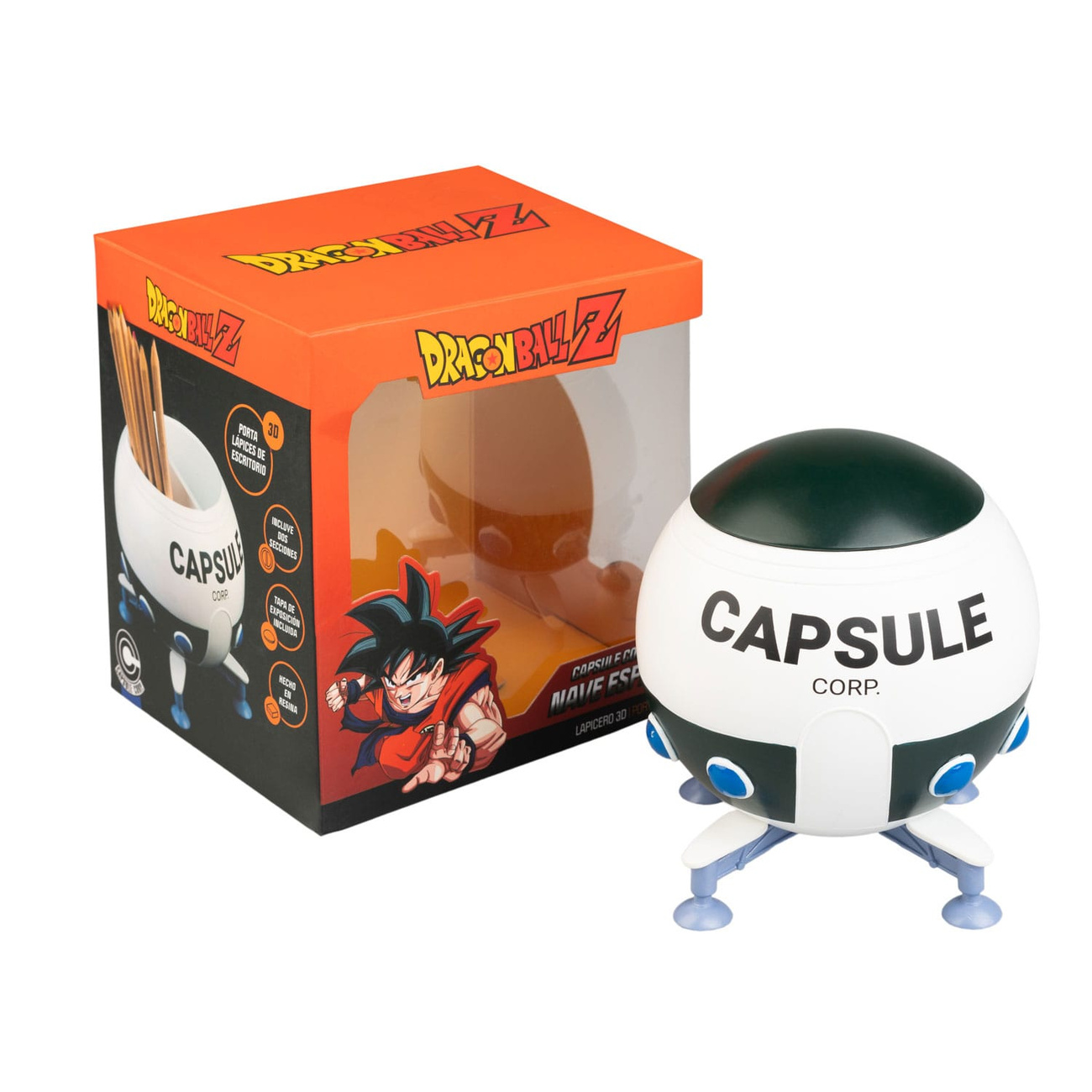 Dragon Ball Z Portalápices Nave Espacial Capsule Corp