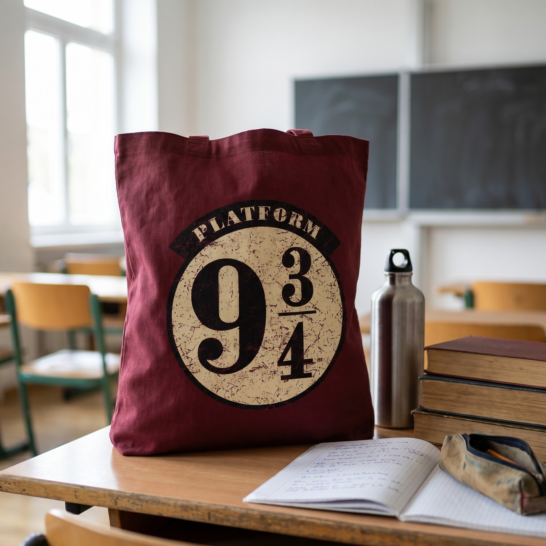 Harry Potter - Torba jutowa 9 3/4 czerwona
