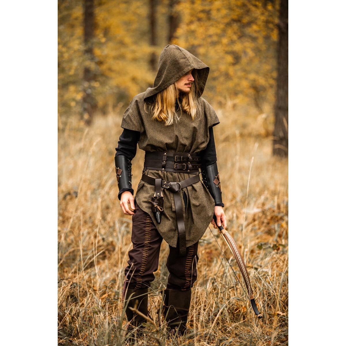 Medieval Ranger Tunic Arais green
