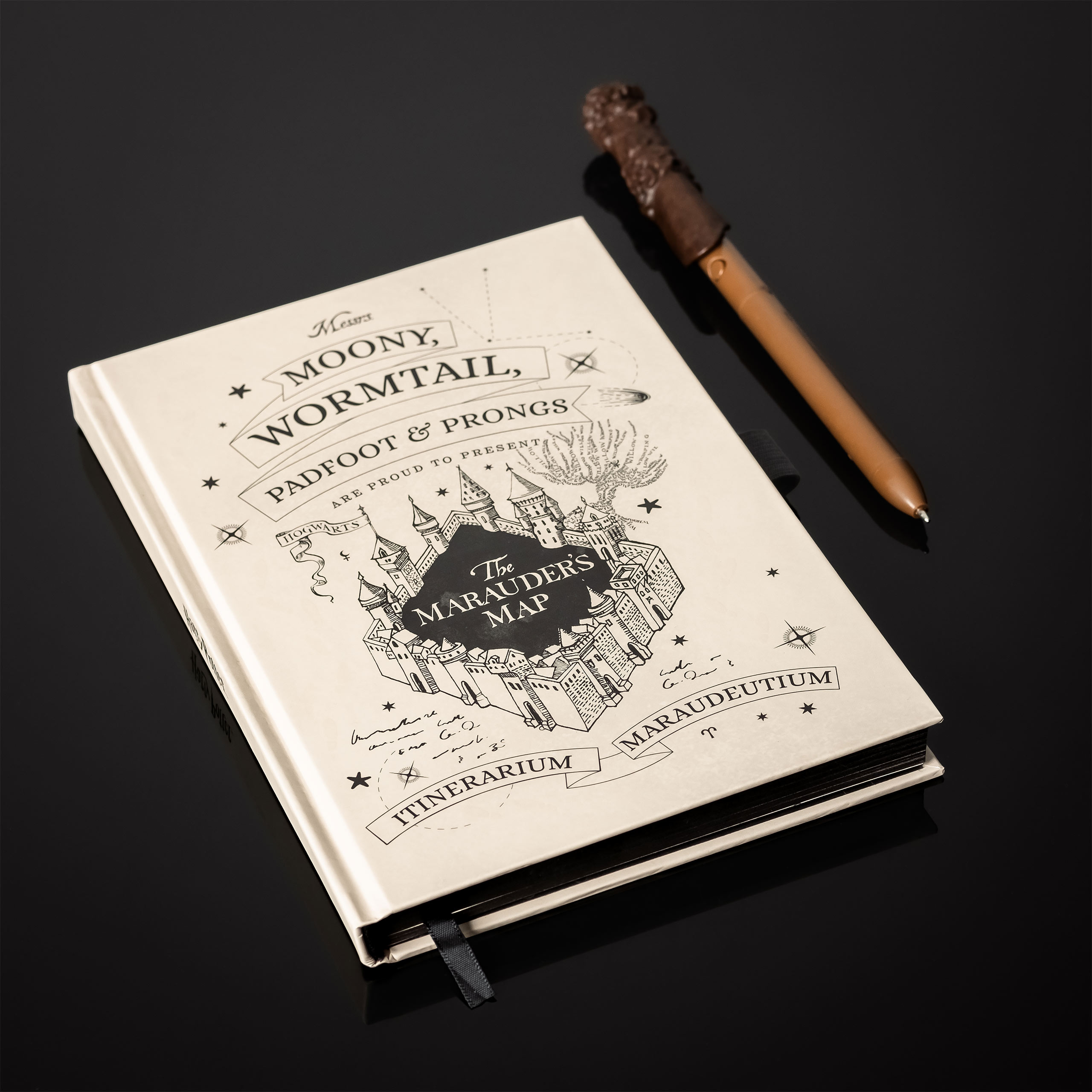 Harry Potter - Marauder's Map Notebook with UV Wand Pen