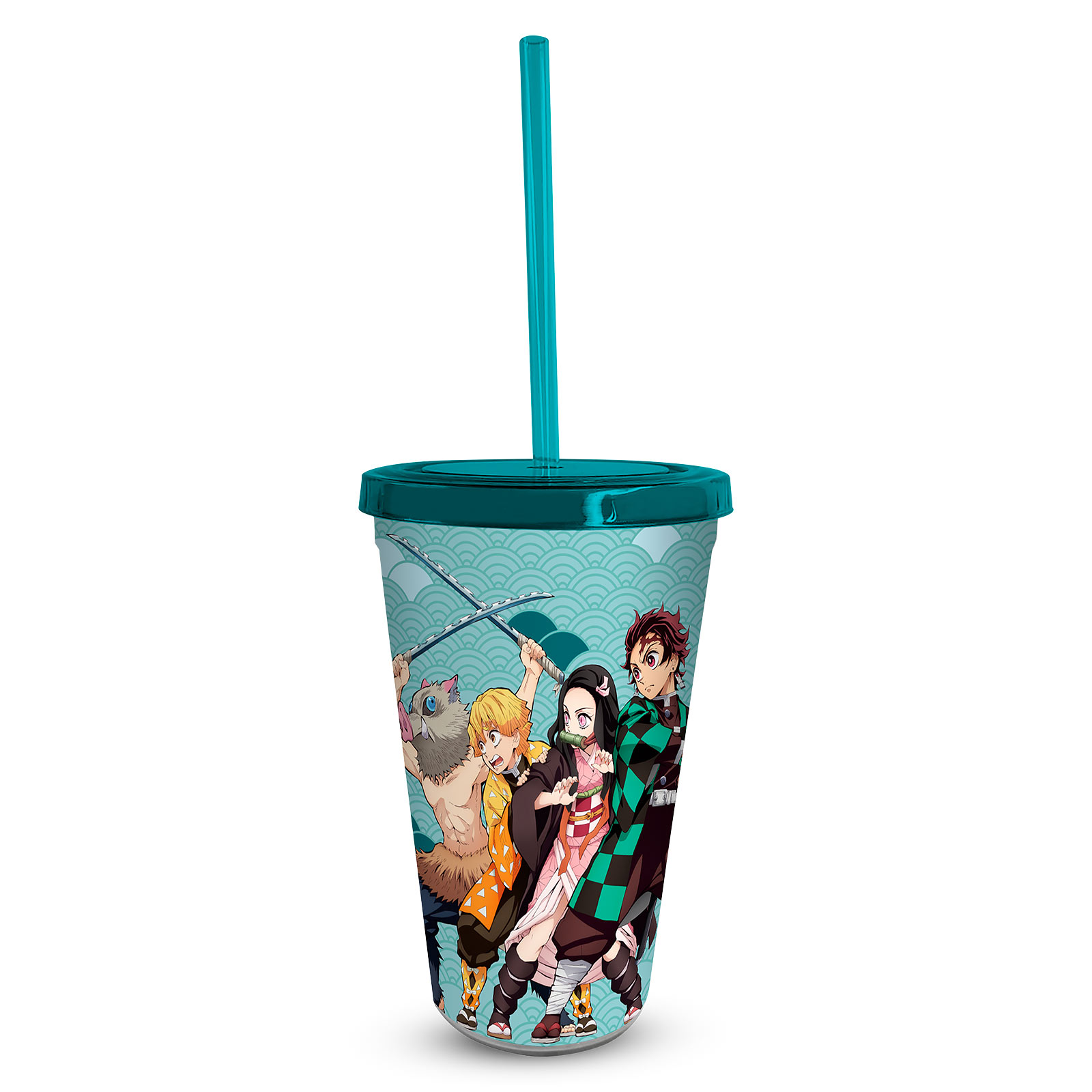 Demon Slayer - Group Drinking Cup with Straw