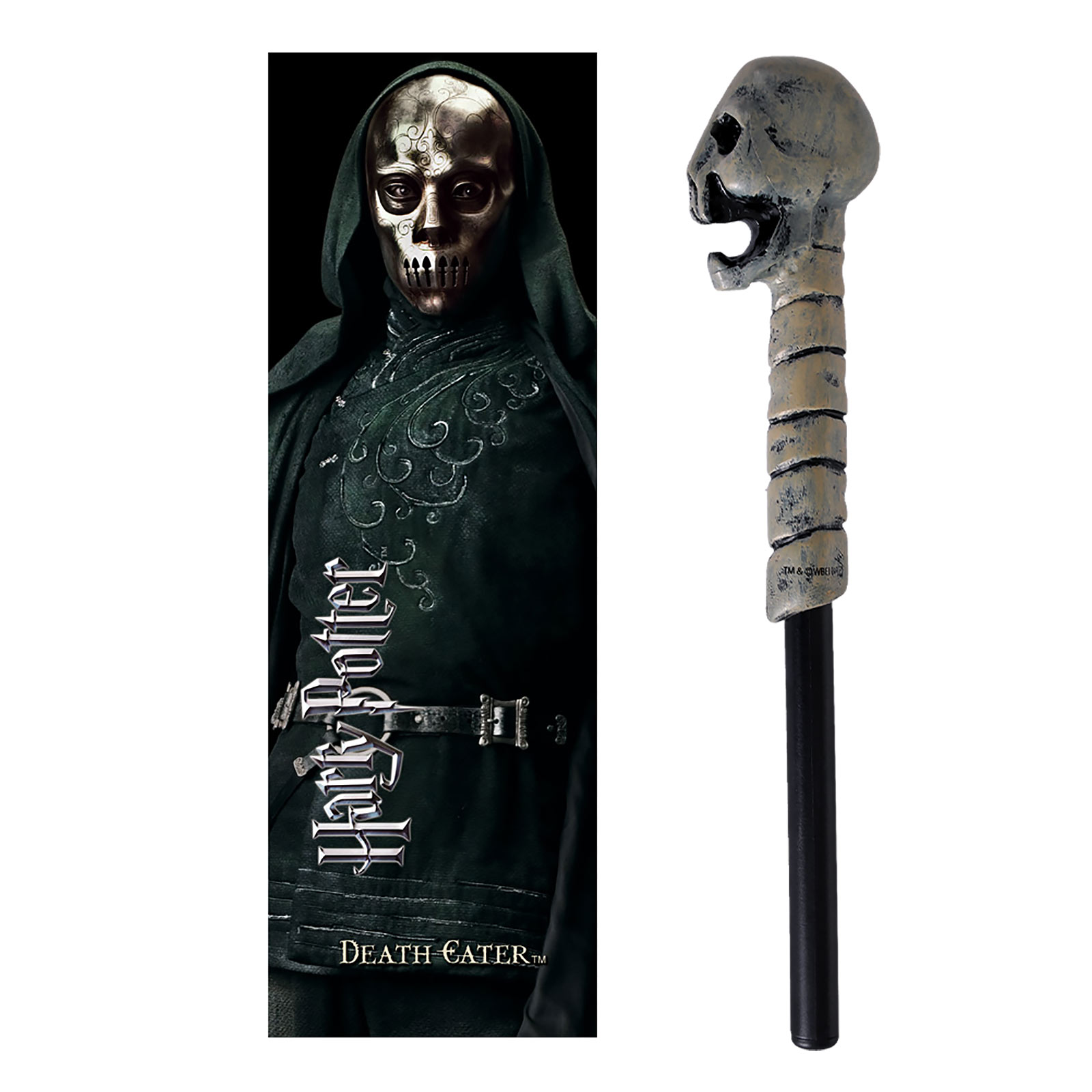 Death Eater Wand Pen & Bookmark - Harry Potter