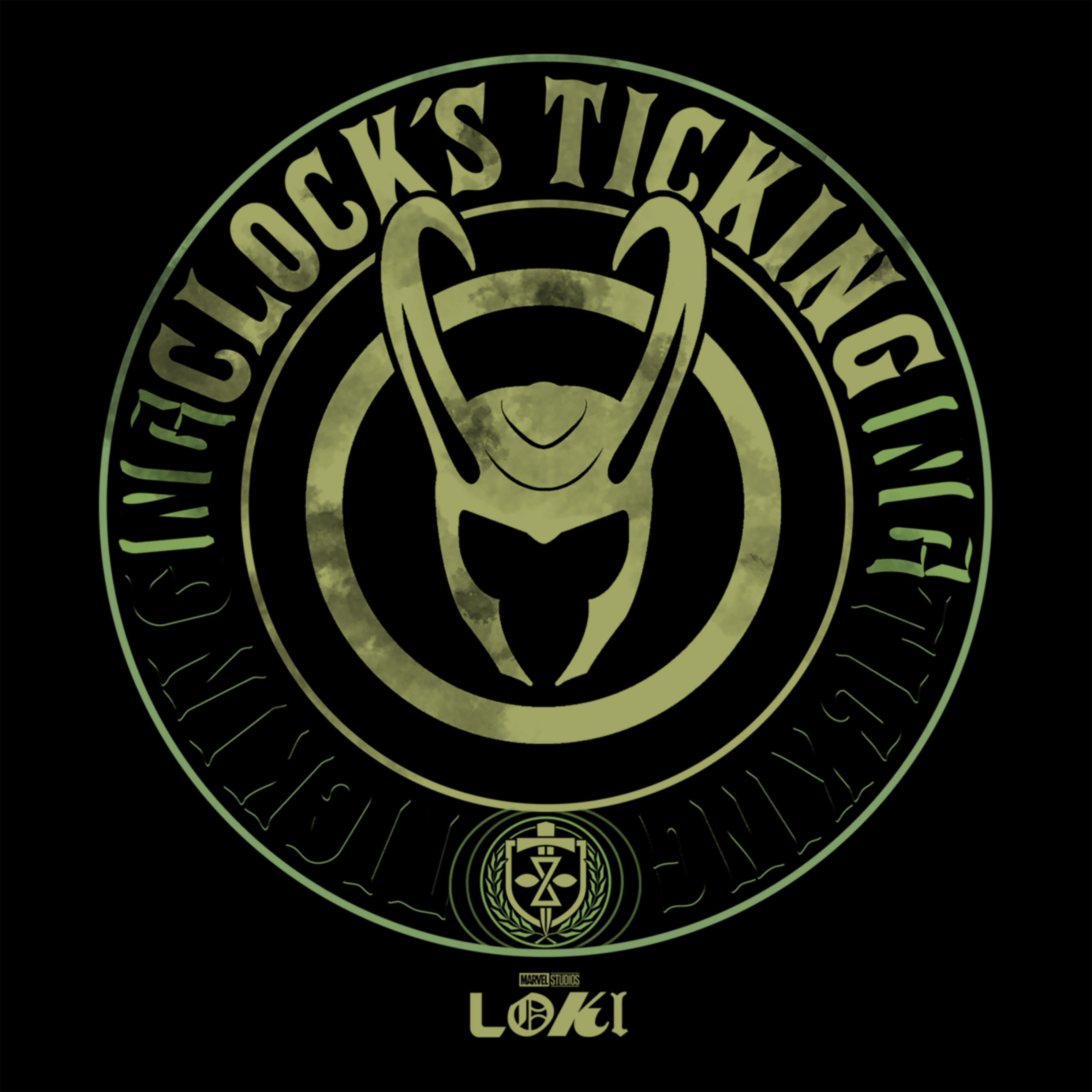 Loki - Clock's Ticking T-Shirt Zwart