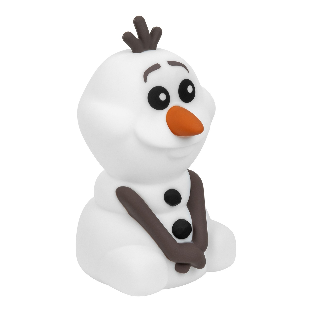 La Reine des Neiges Squishy Glo lampe en silicone Olaf 15 cm
