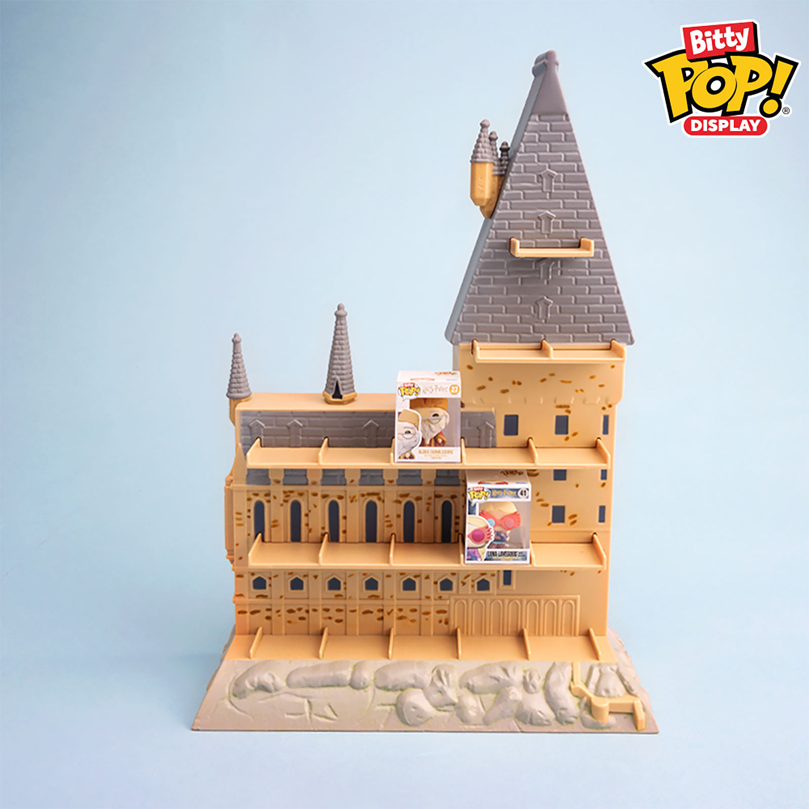 Harry Potter - Château de Poudlard Funko Bitty Pop Display avec 2 Figurines