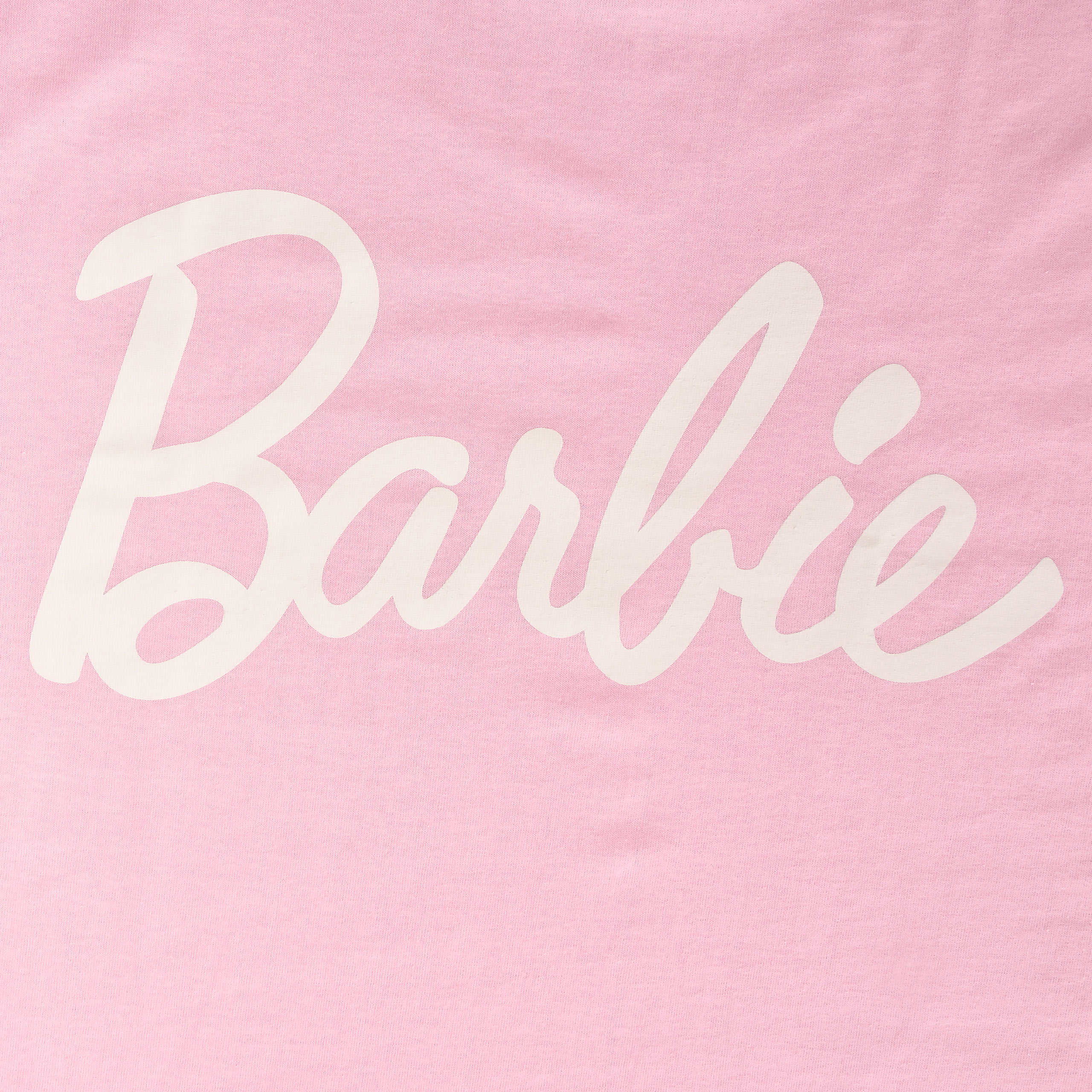 Barbie - T-shirt rosa con logo