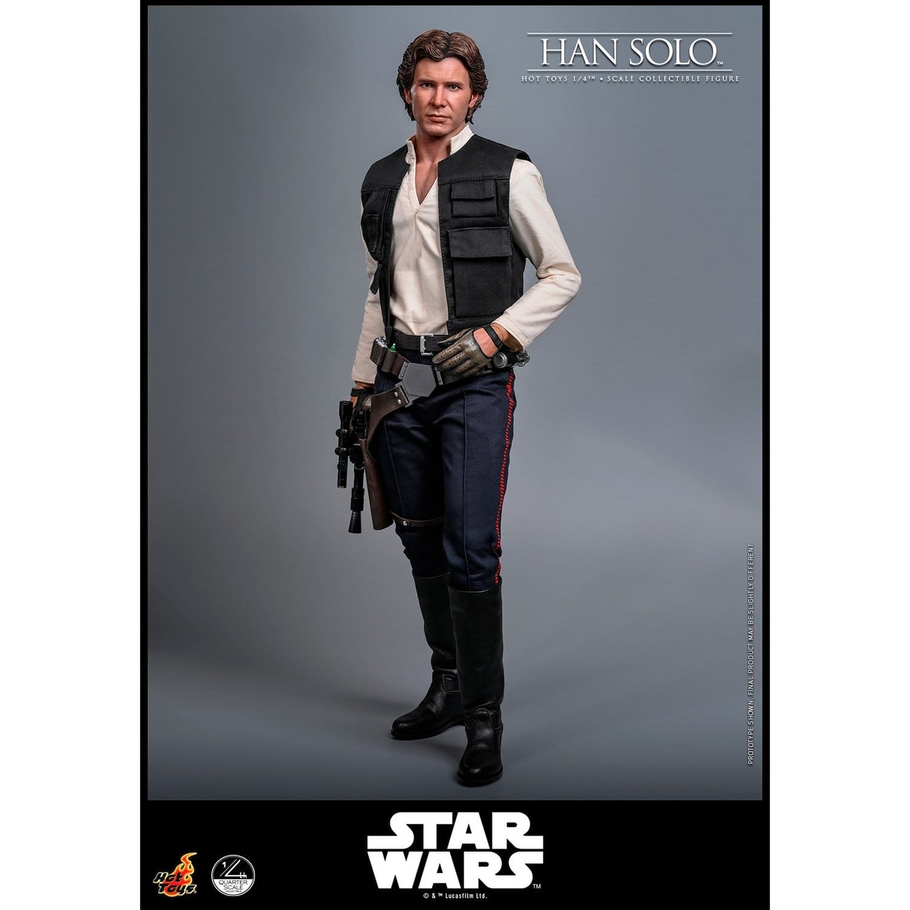 Star Wars Episodio IV - Figura de acción de Han Solo 1:4