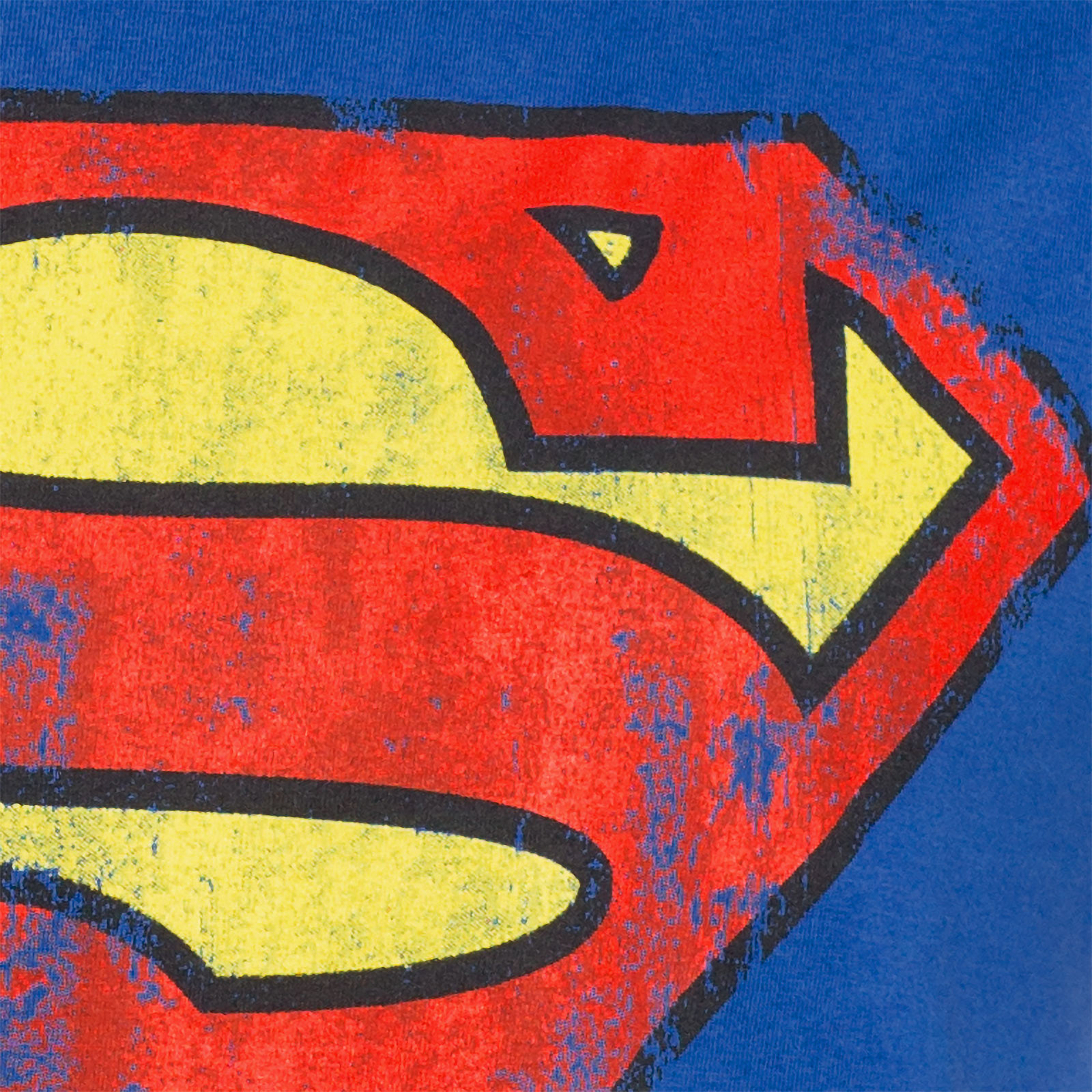 Superman - T-shirt à logo rétro
