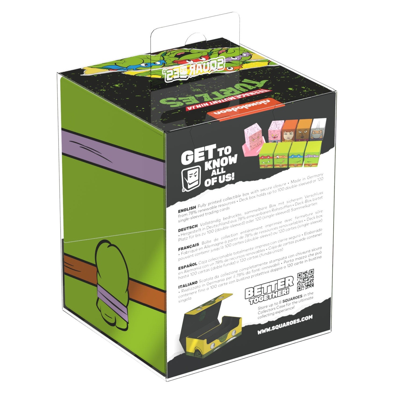 Squaroes Squaroe Teenage Mutant Ninja Turtles™ NT003 - Donatello