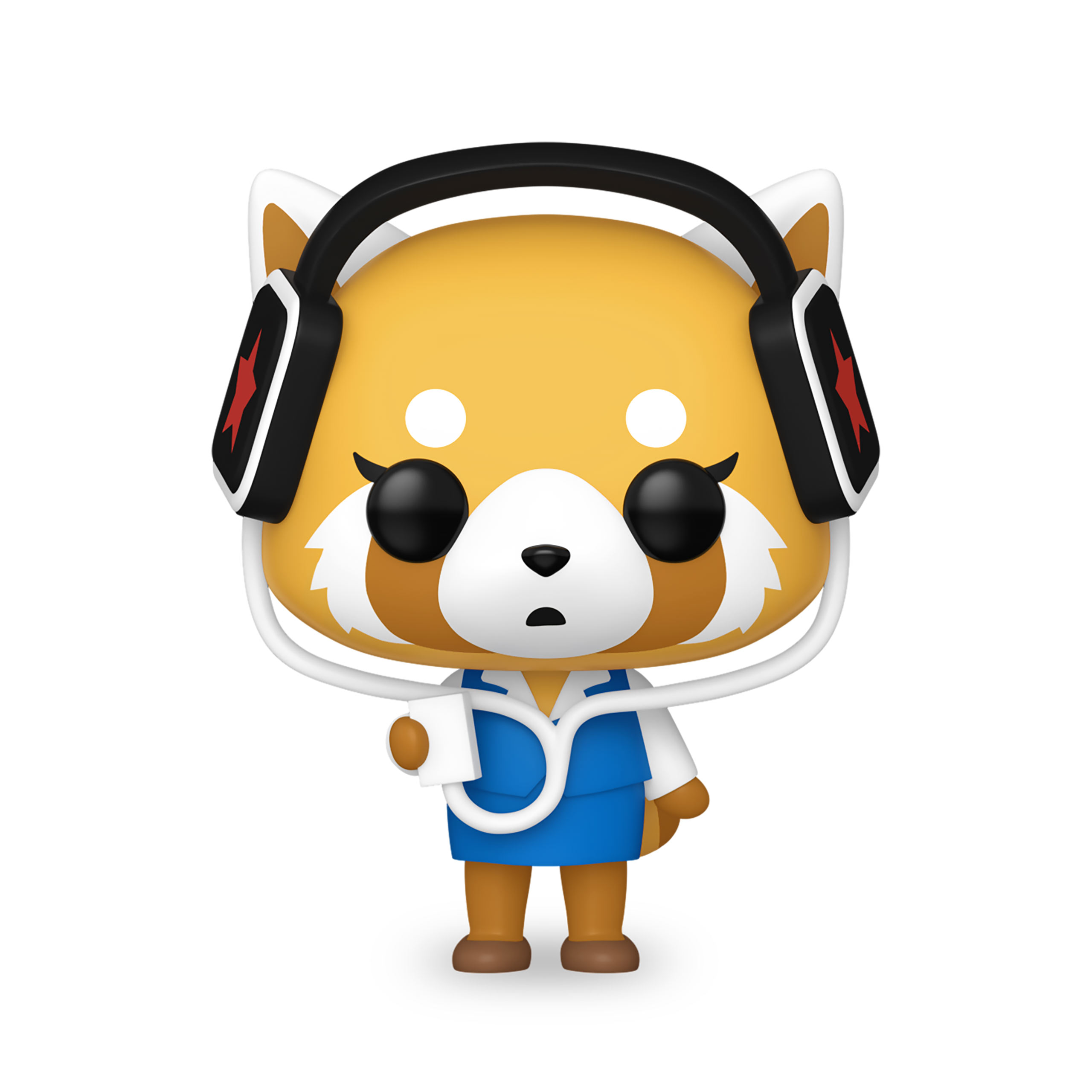 Figura Funko Pop Aggretsuko con cuffie