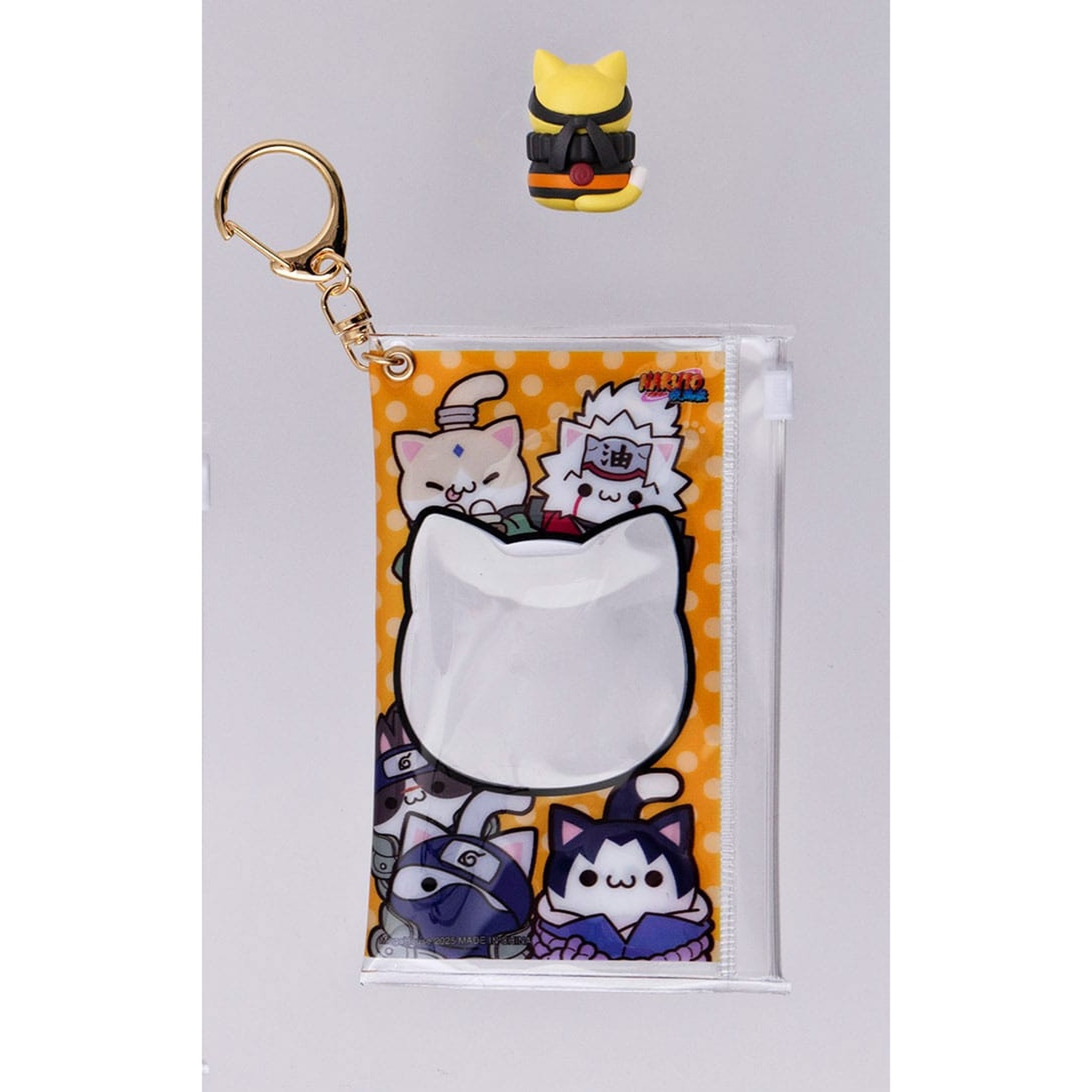 Naruto Shippuden Mega Cat Project Nyaruto Series Sammelfigur mit Tasche Naruto 2025 Limited Edition 7 cm
