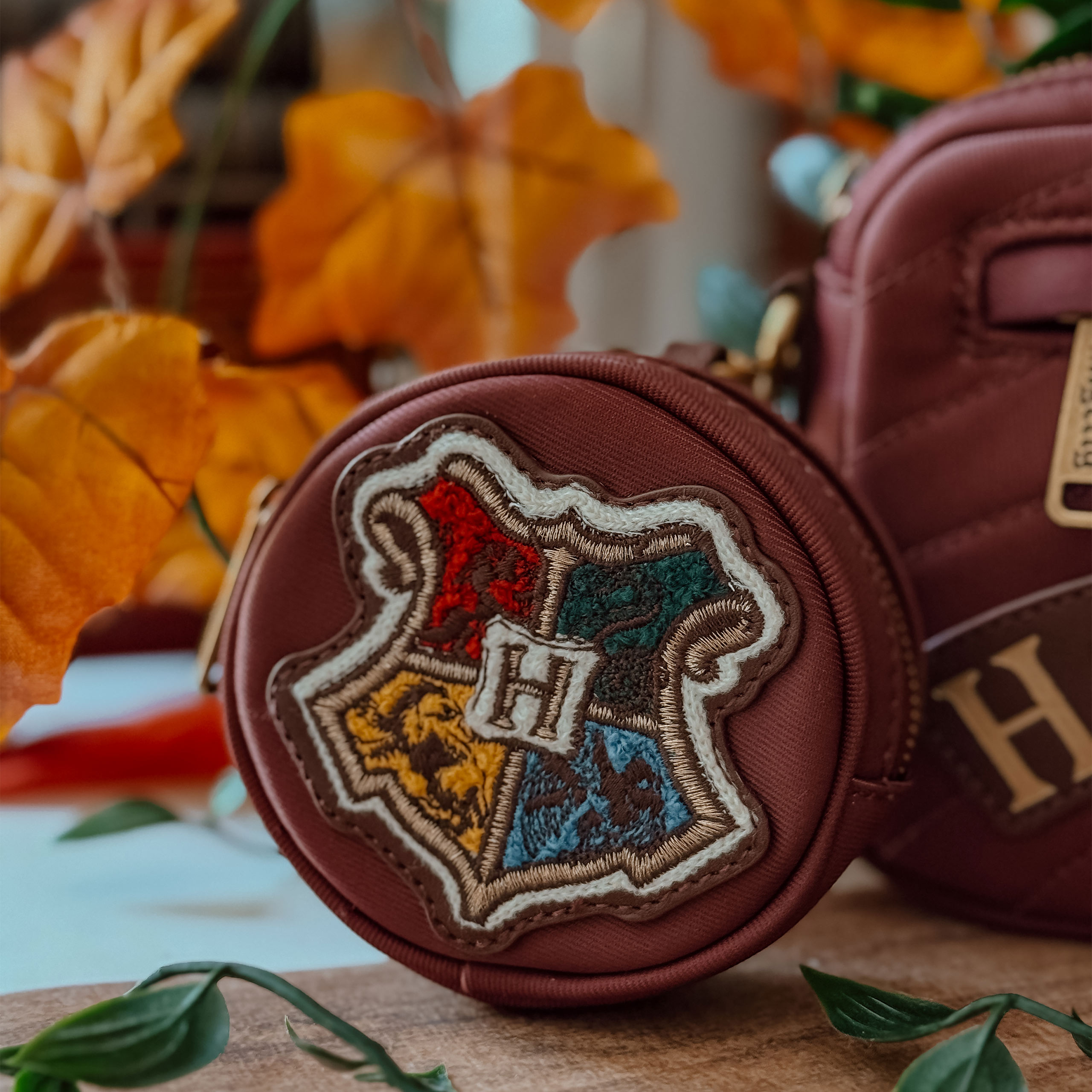 Harry Potter - Sac bandoulière Poudlard avec portefeuille