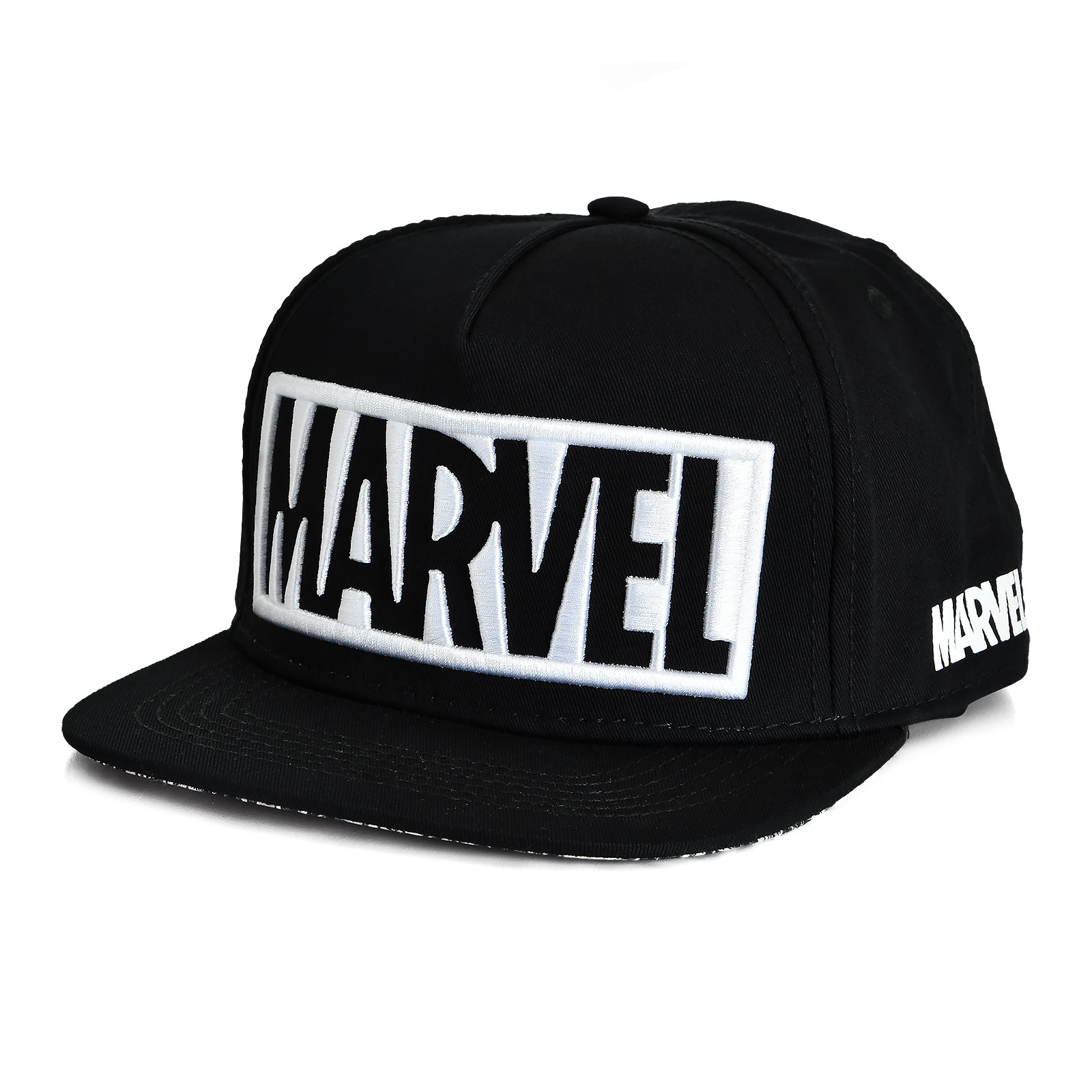 Marvel - Logo Snapback Cap schwarz