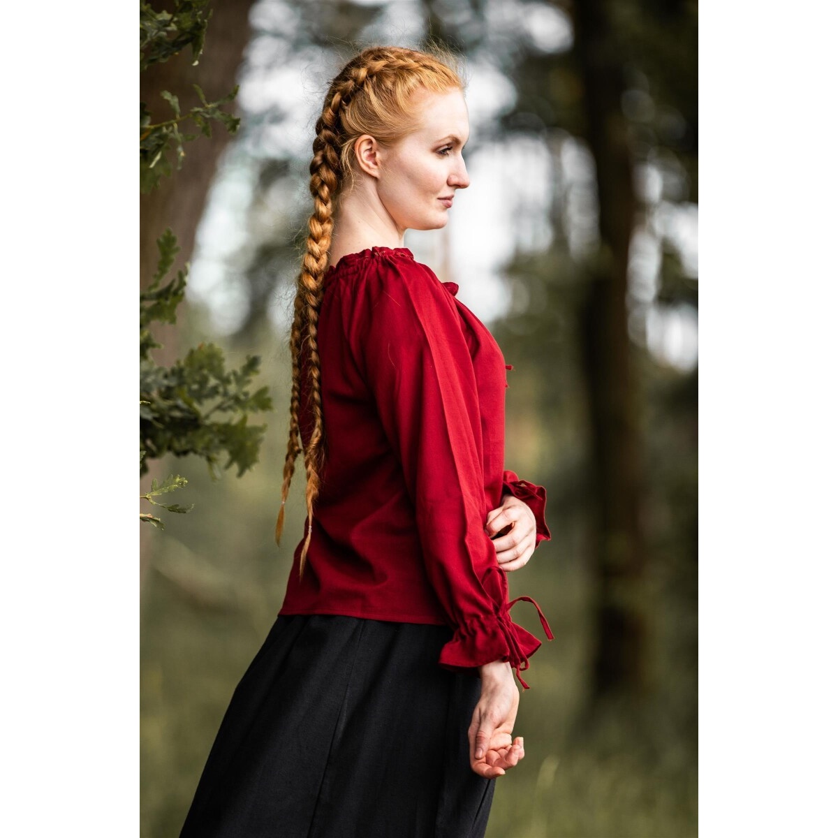 Blusa medieval Edith roja