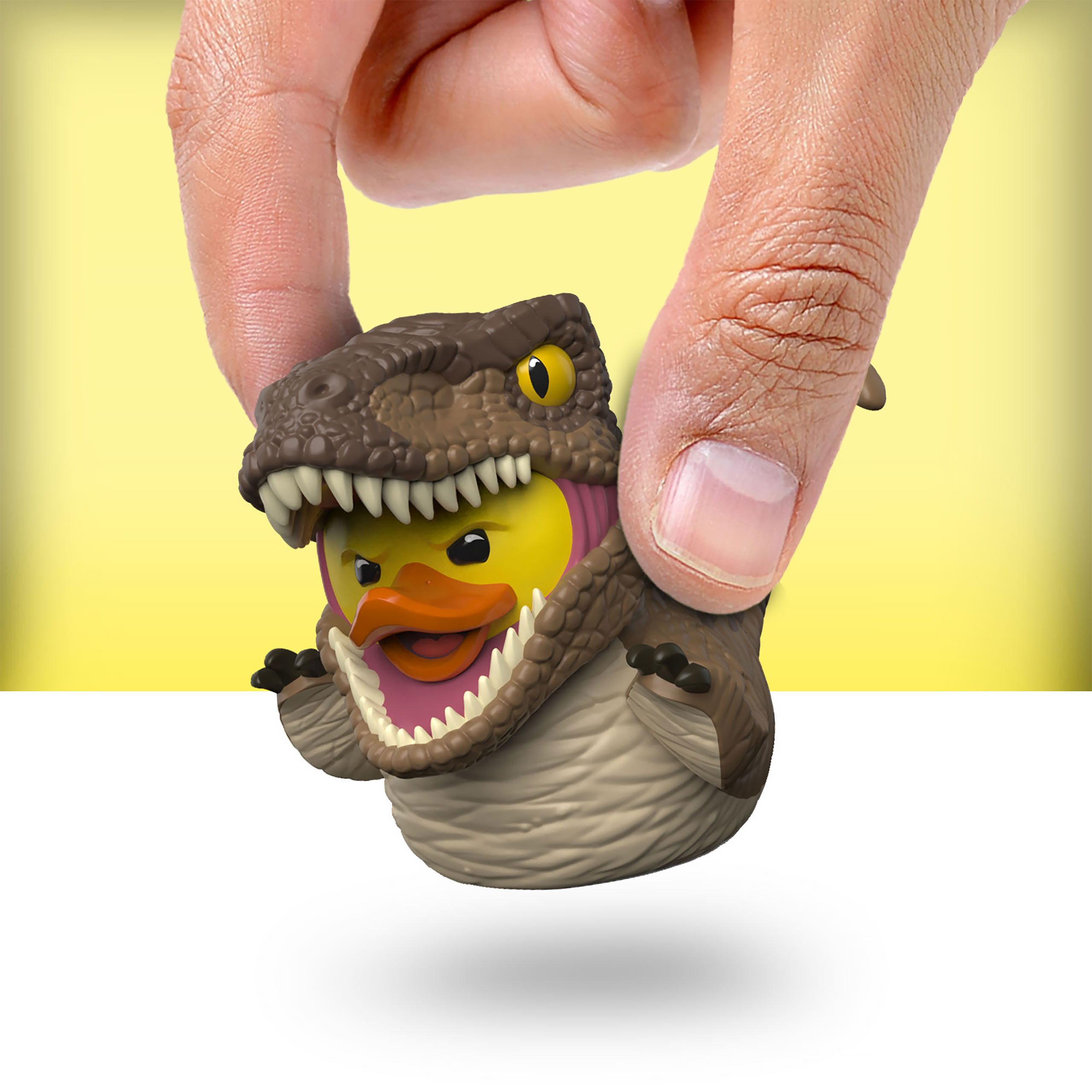 Jurassic Park - Velociraptor Mini TUBBZ Anatra da collezione cosplay