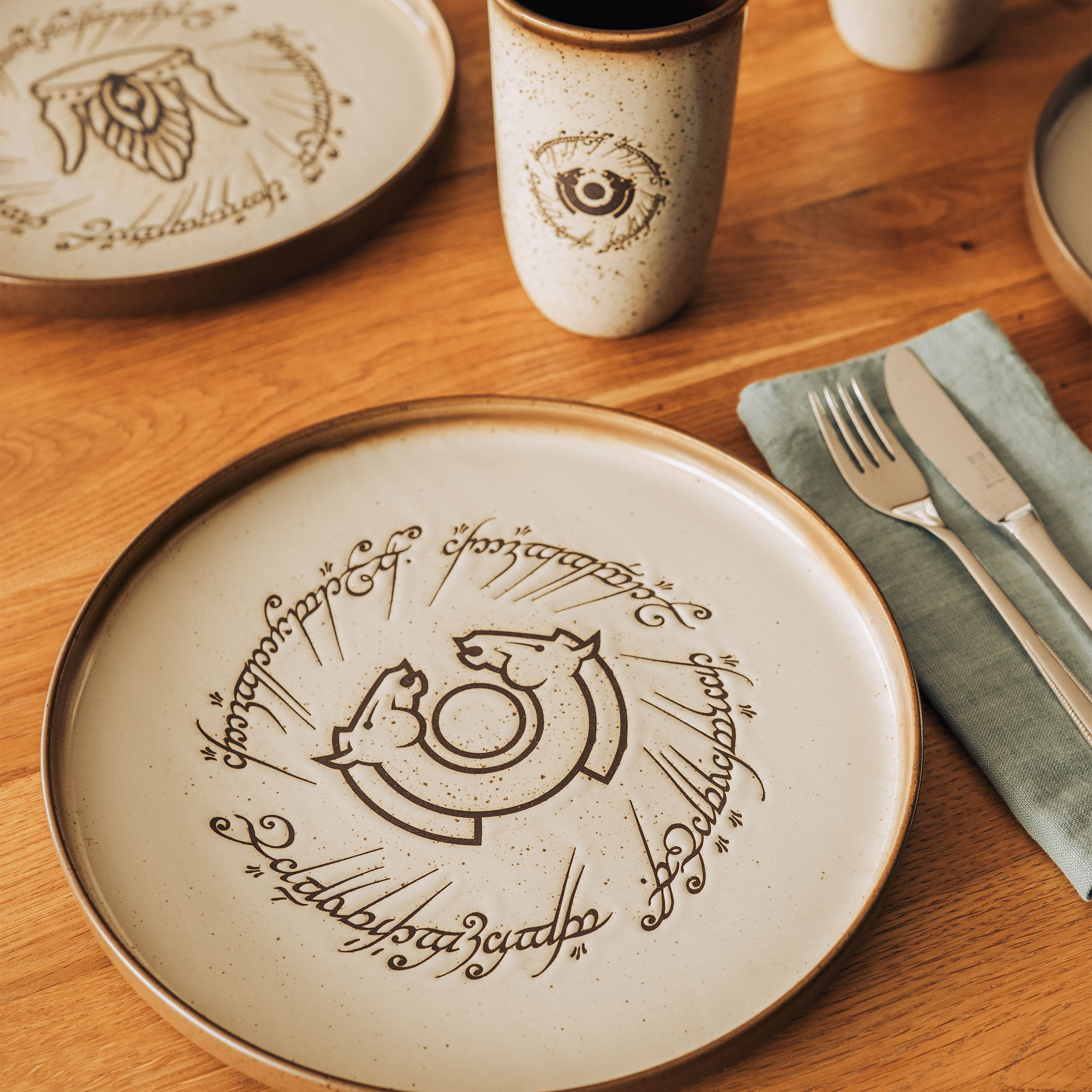 Der Herr der Ringe - Symbols Tellerset deluxe