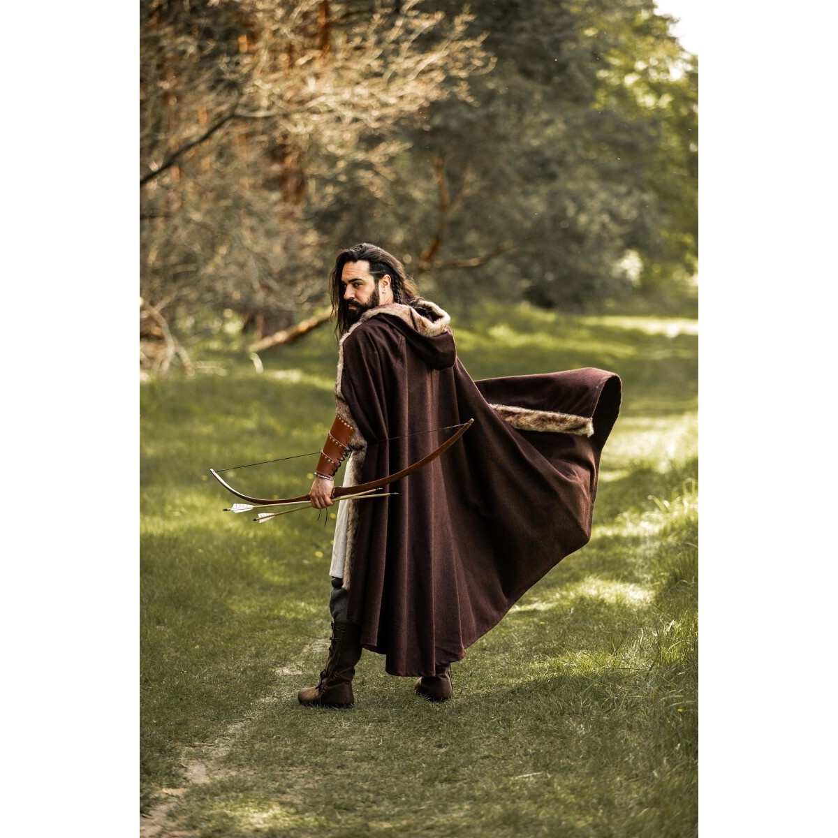 Mantello vichingo medievale Fjell