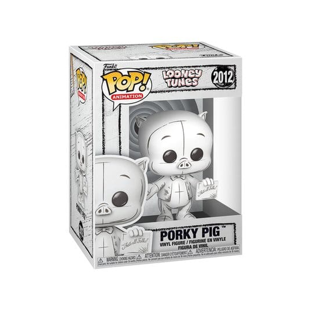 Looney Tunes POP! Animation figurine en vinyle Porky Pig ? 9 cm