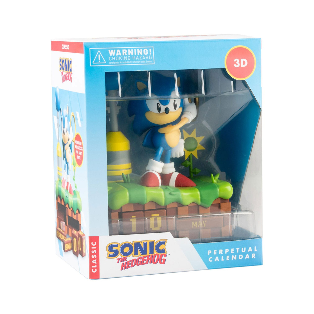 Sonic the Hedgehog calendario eterno 3D Sonic