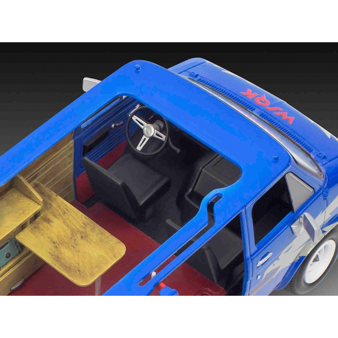 Stranger Things Modellino 1/25 Squawk Van 21 cm