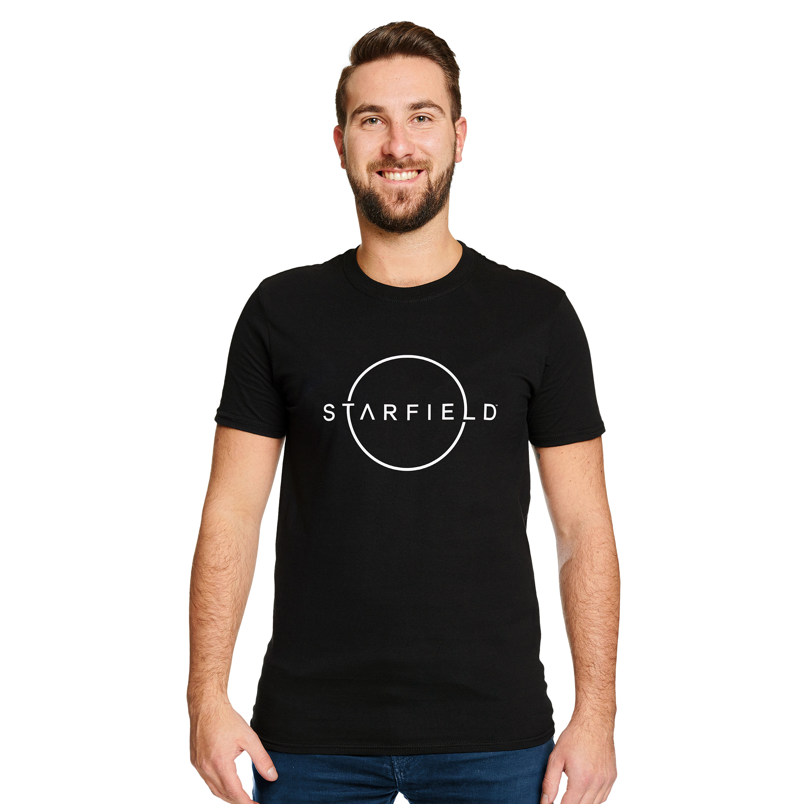Starfield - T-shirt logo noir