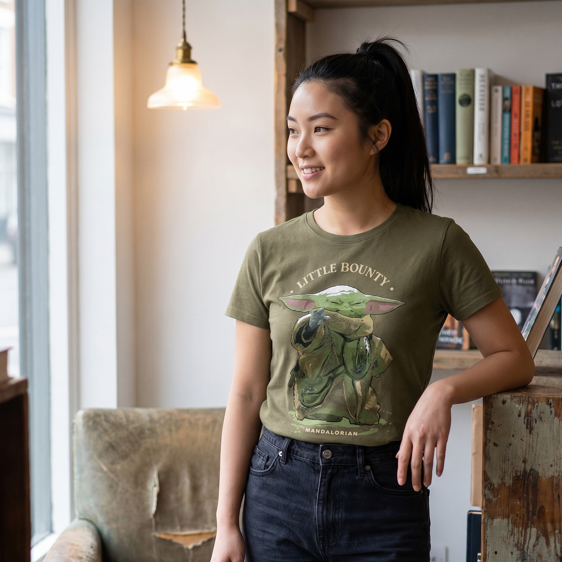 Camiseta Grogu Little Bounty mujer - Star Wars The Mandalorian